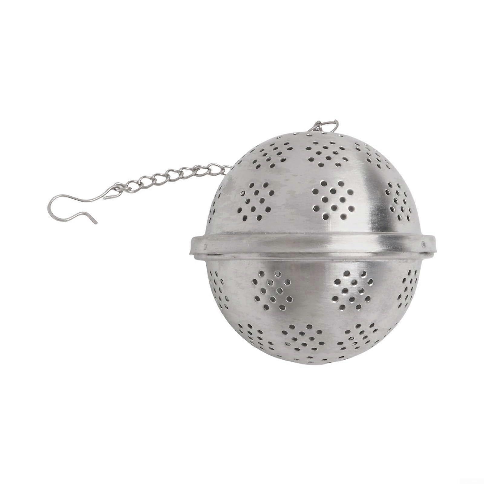 Strainer made of stainless steel 304 with chain mesh tea filter for brewing and spice infusion (M)
