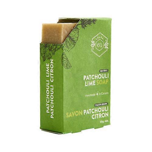 Crate 61 Patchouli Lime Bar Soap, 110 Grams (8 Count)