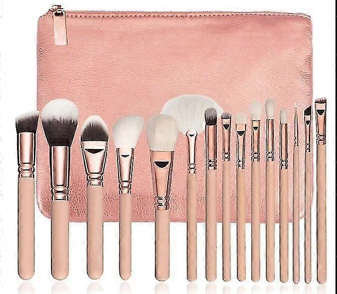 15 Professional make-up brushes