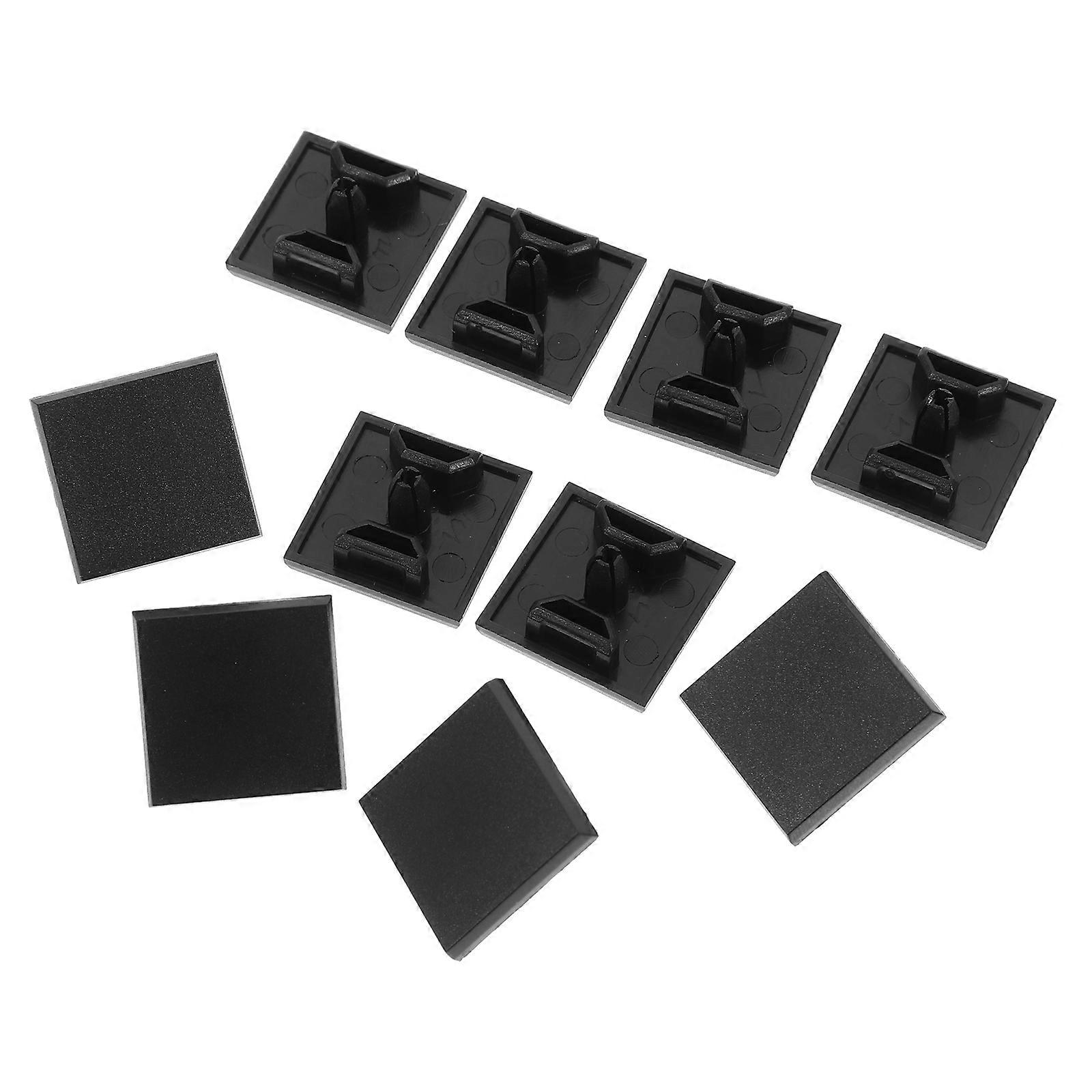 Profile End Cap European End Caps For 3D Printer Extrusion Profile 2.00X2.00X0.20CM Black Standard Design 10Set