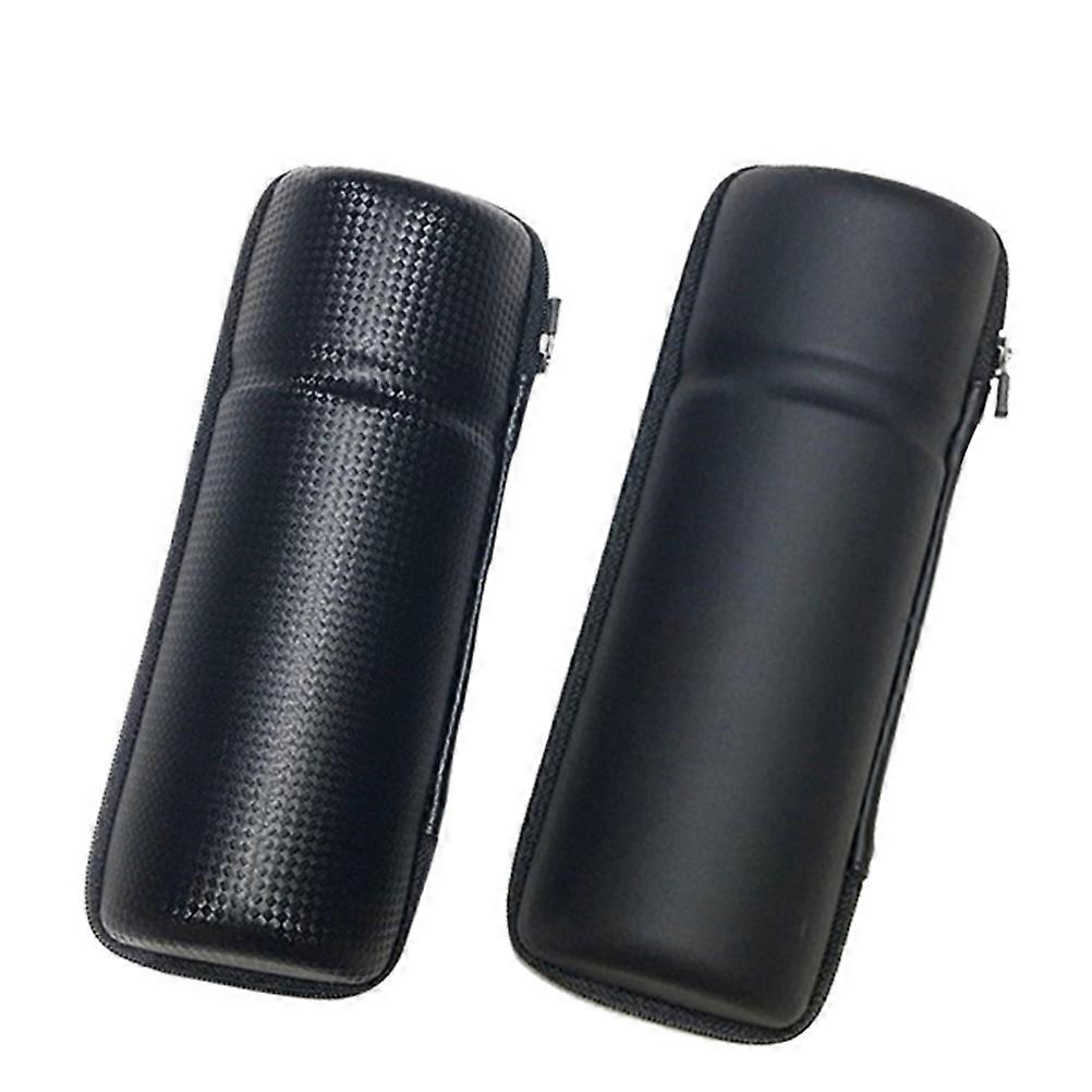 Cycling Water Bottle Cage Tool Storage Organizer Portable Bike Tool Box Carbon Black L Size 1Pcs