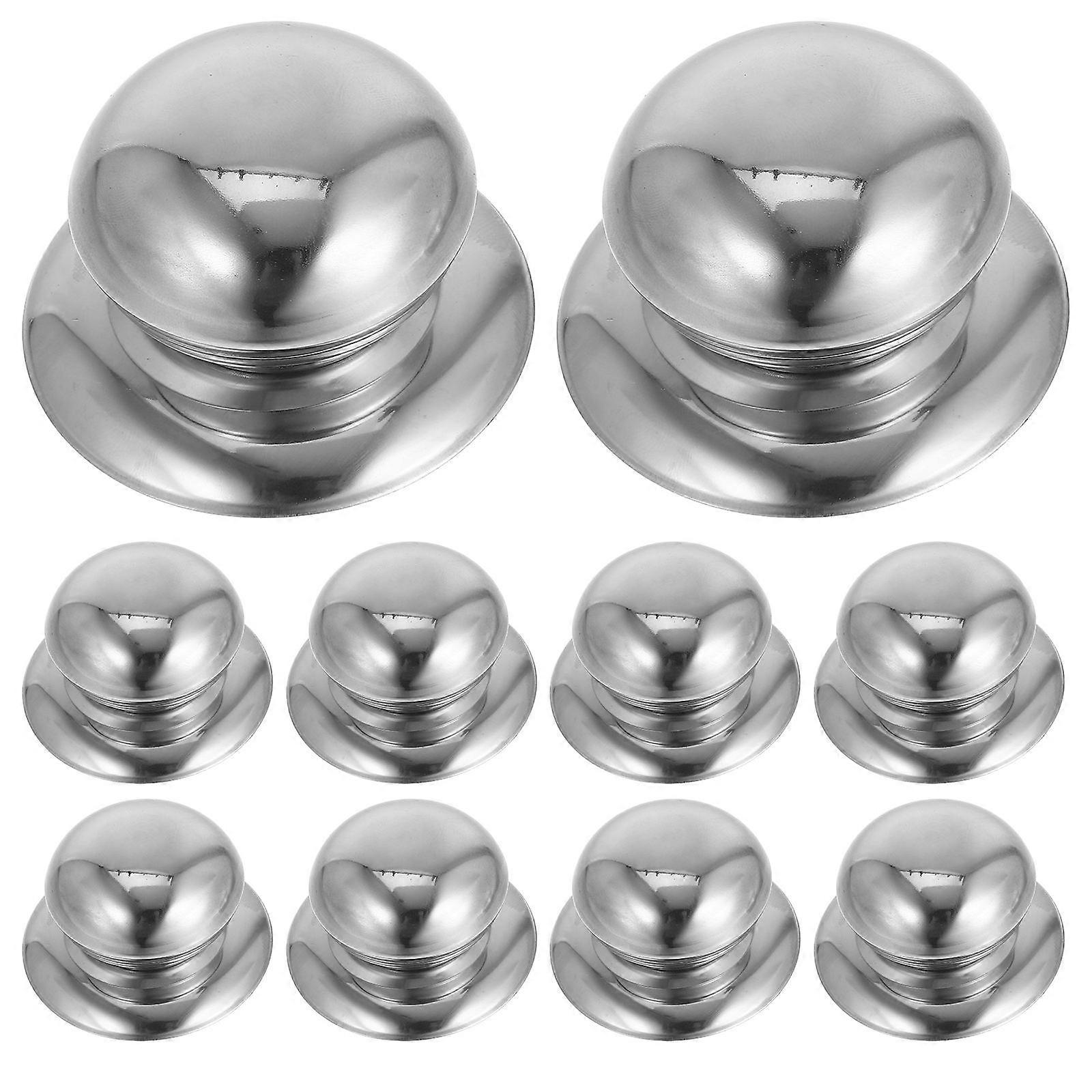 Replacement Pan Lid Holding Handles Pot Lid Knobs Universal Kitchen Cookware Handle Cooking Environments Easy Installation 10Pcs