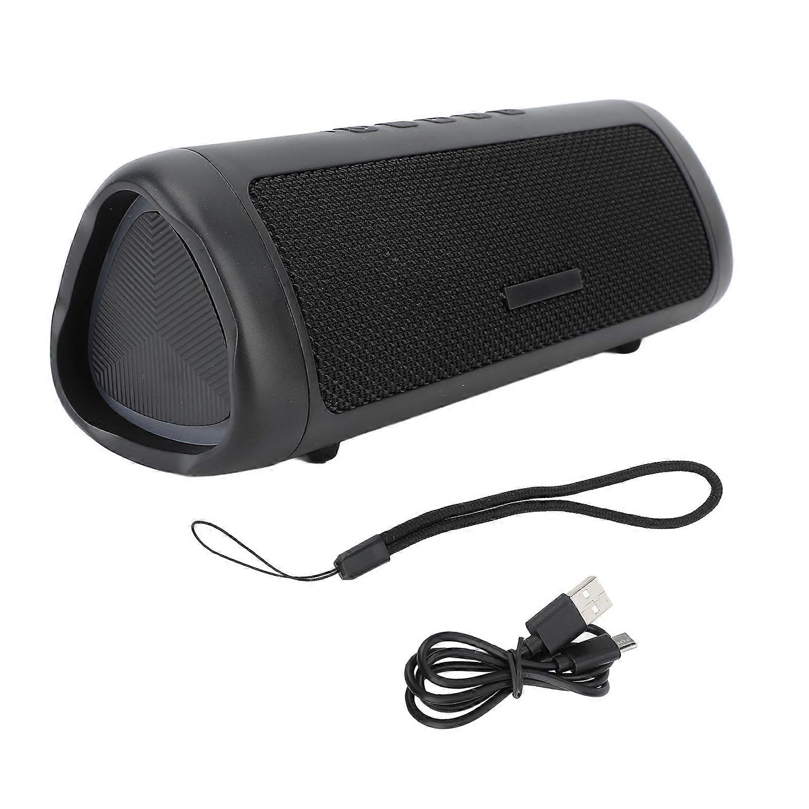 Bluetooth Speaker, Dazzling Colorful LED Lights, Waterproof Wireless Portable Bluetooth Speaker