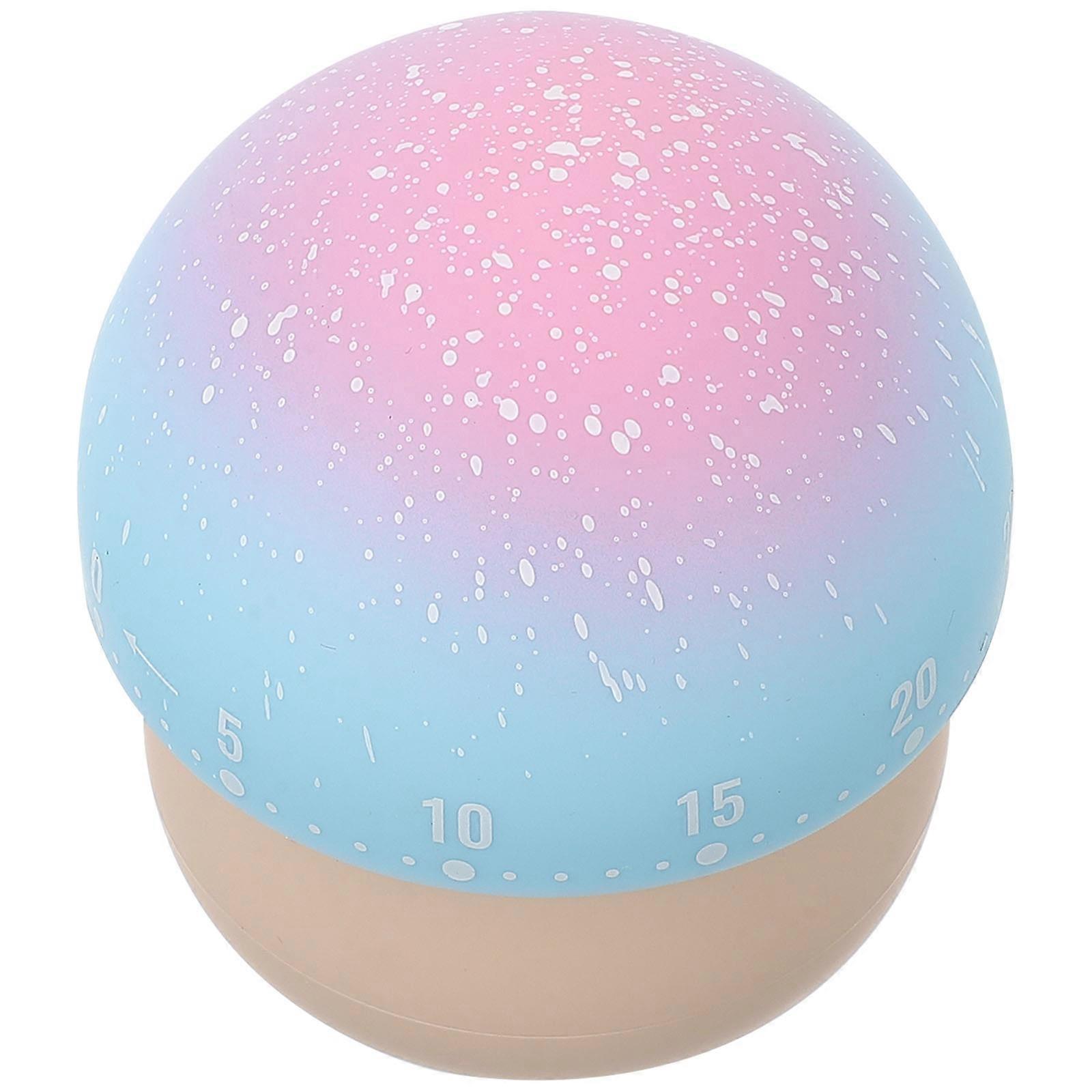 Kitchen Timer Reminder Mechanical Timer Countdown Timer Mushroom Shape 3.1×3.1×3.1in 1Pcs