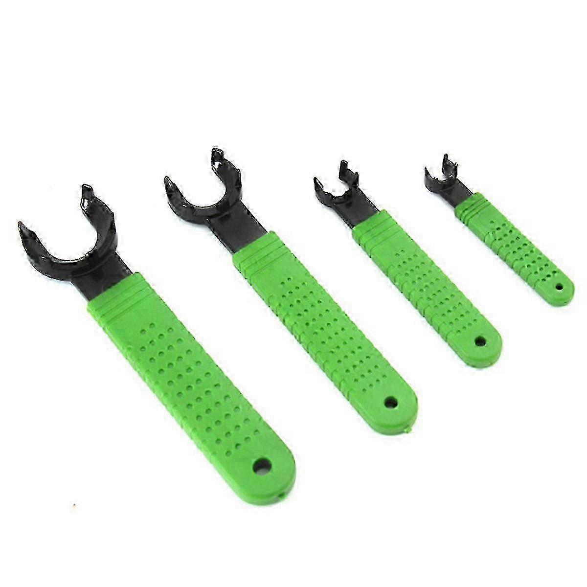 Mini Nut Wrench Set with Open End Handle for Use with Specific Brand CNC Tools