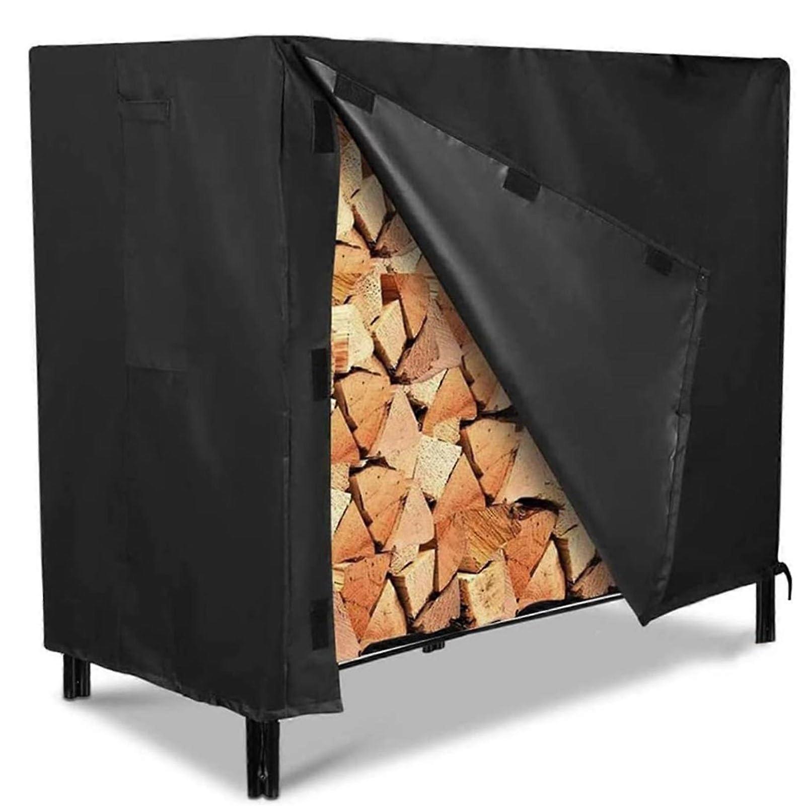Cover for Firewood Shelf, for Storing Garden Logs (122x61x107cm)