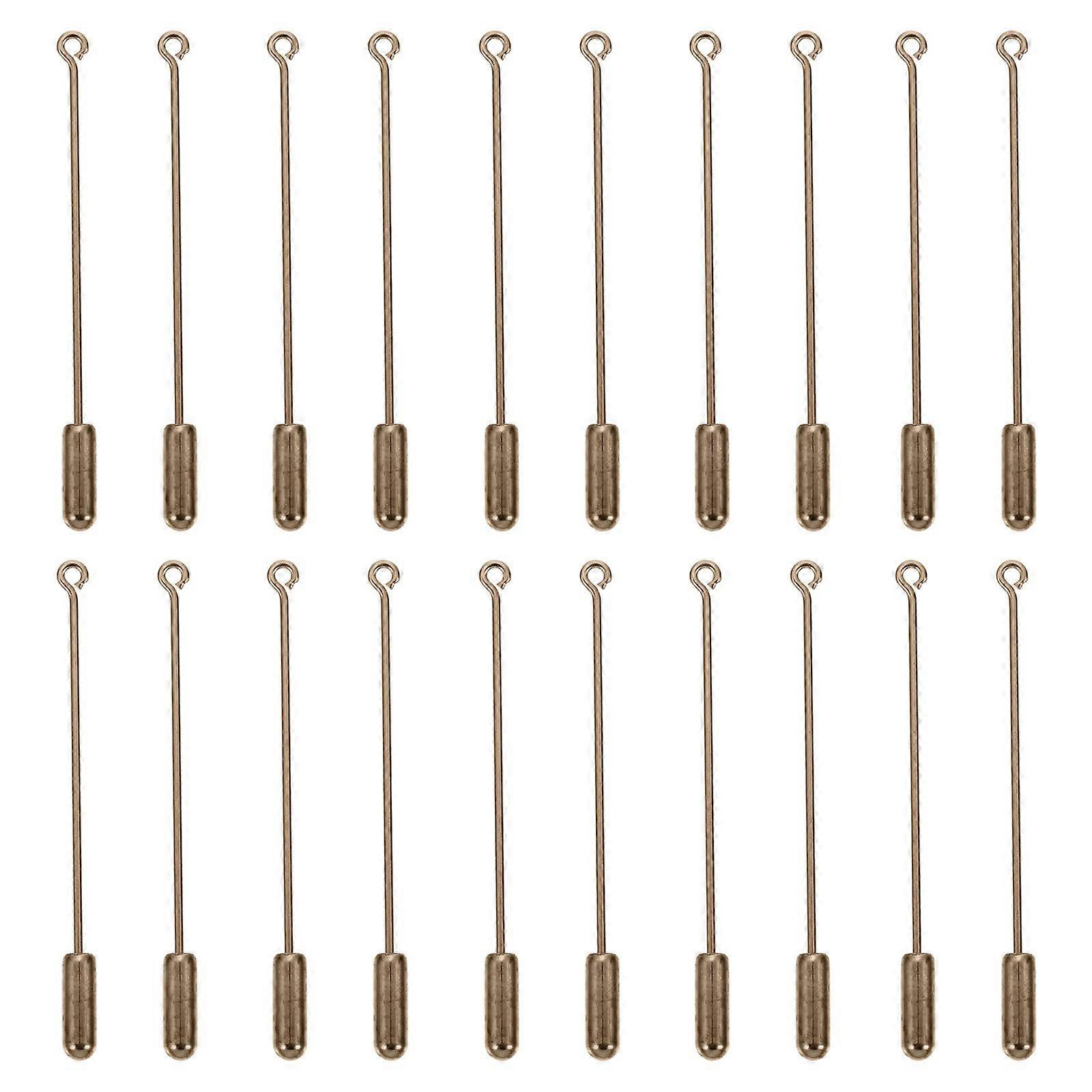 20pcs Creative DIY Brooch Accessories Long Hat Earring Accessories