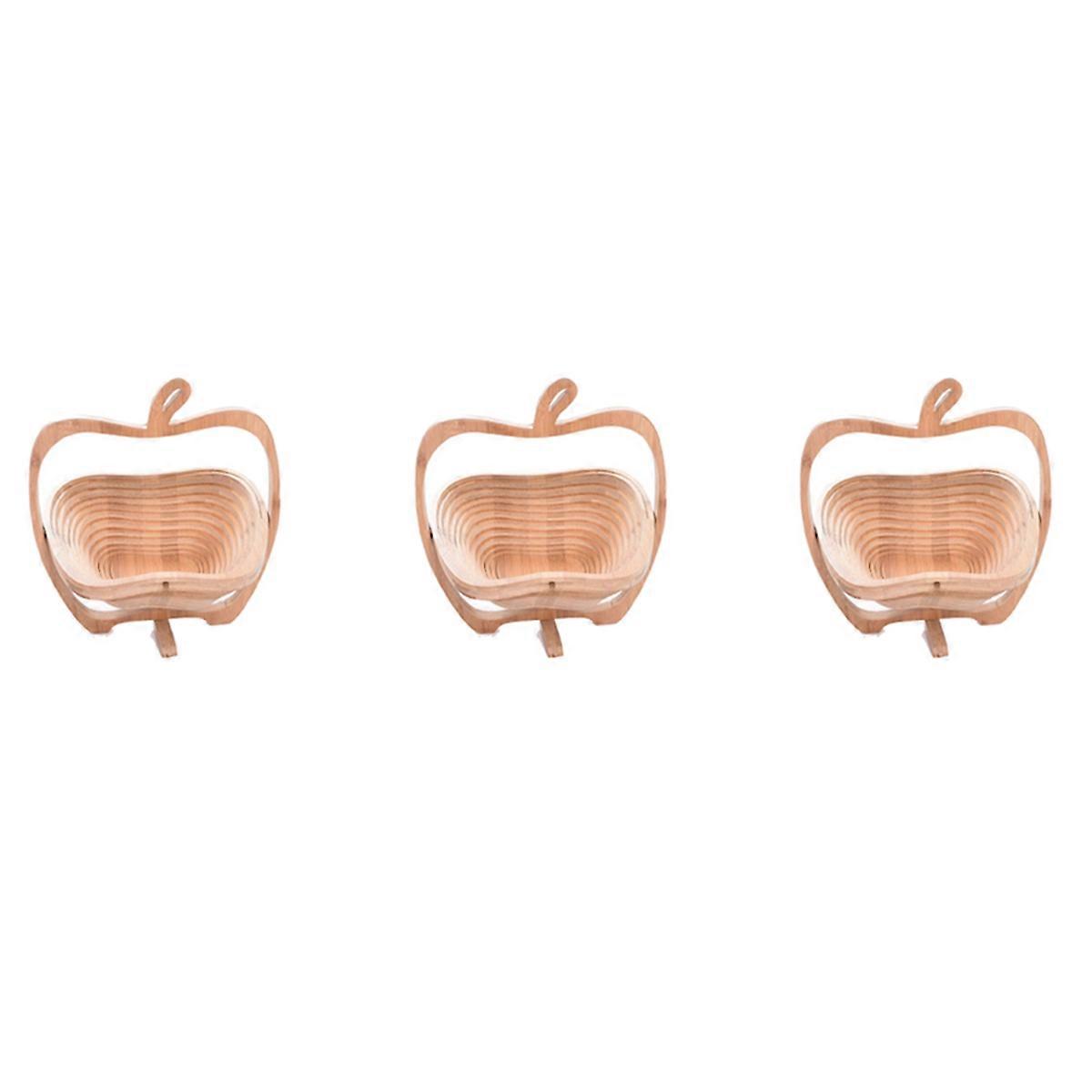 Foldable Shaped Basket, Folding Fruit Bowl Holder Basket