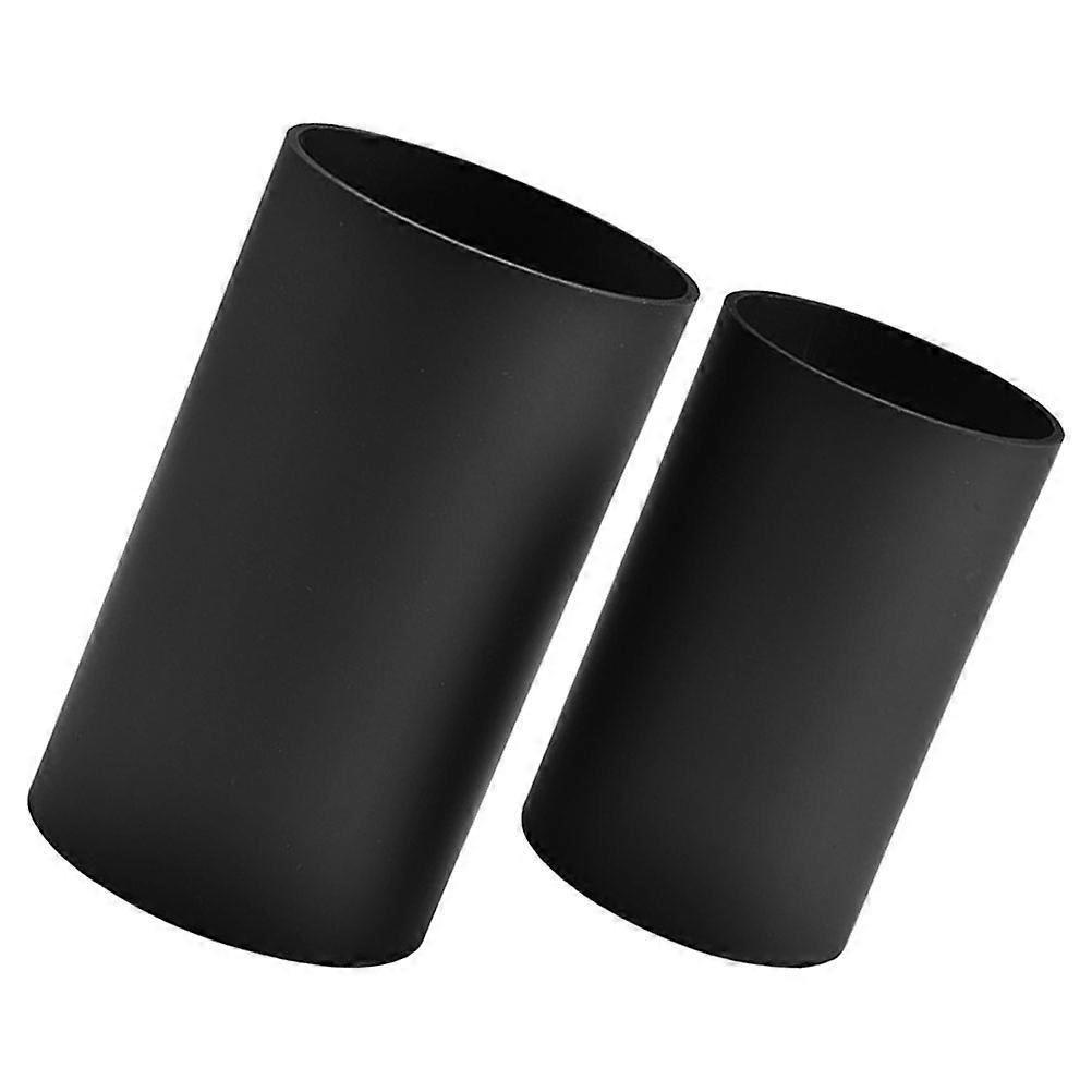 Utensil Holder For Countertop Functional Style Black Color 2Pcs
