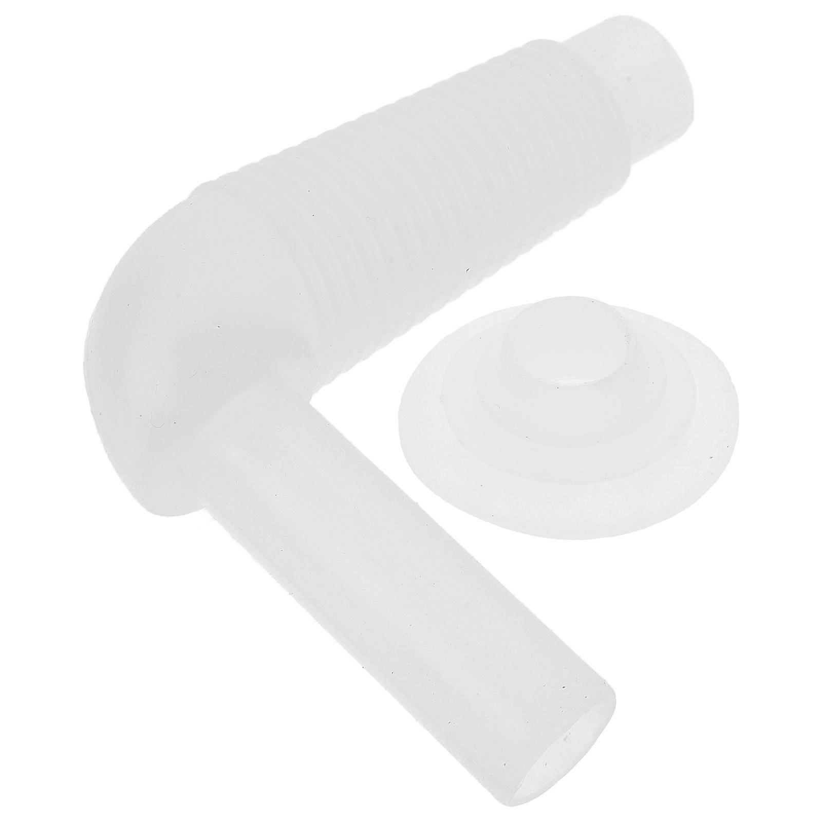 Washing Machine Waste Connector Silicone Prevent Clogs 1Set