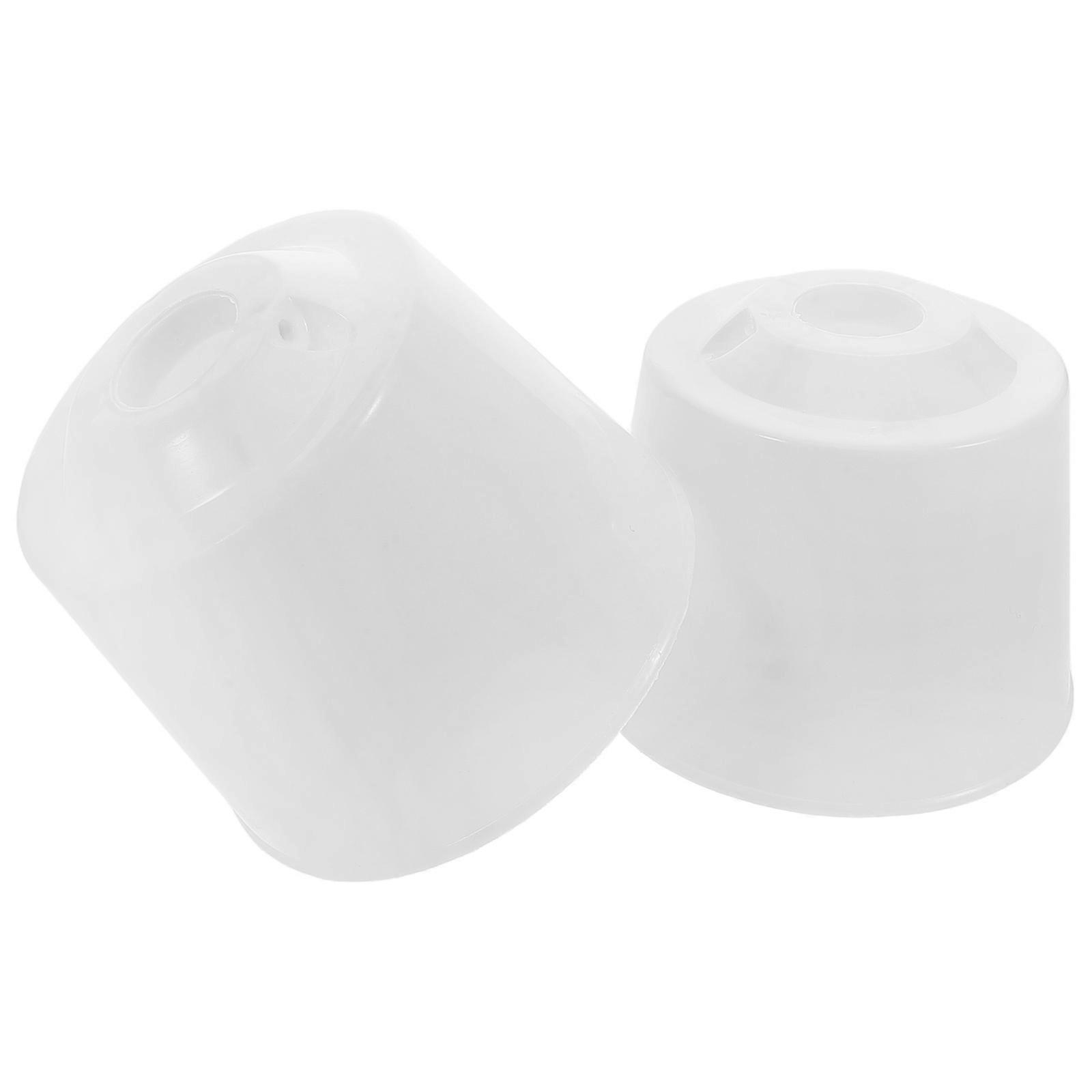 Universal Ceiling Fan Cover Protective Shell For Ceiling Fan Maintenance White Color 9.70X9.70X8.00CM 2Set