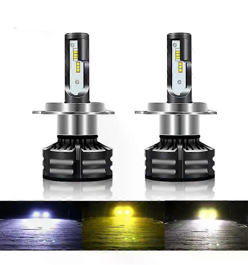 Kit De Faros Led 9006 Hb4 Flash Tricolor