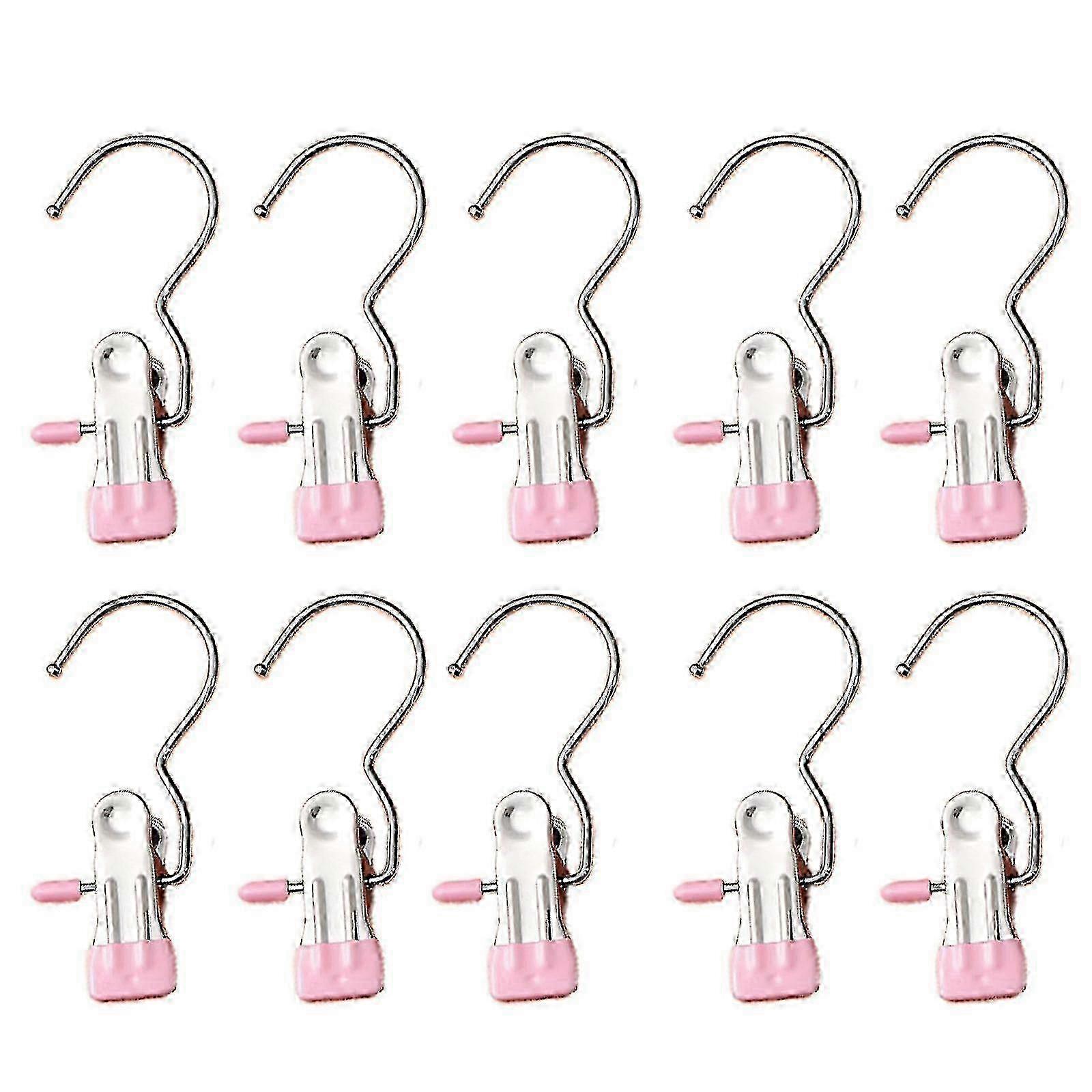 Space-Saving Anti-Rust Clothespin Hook for Hanging Hats and Pants Storage at Home