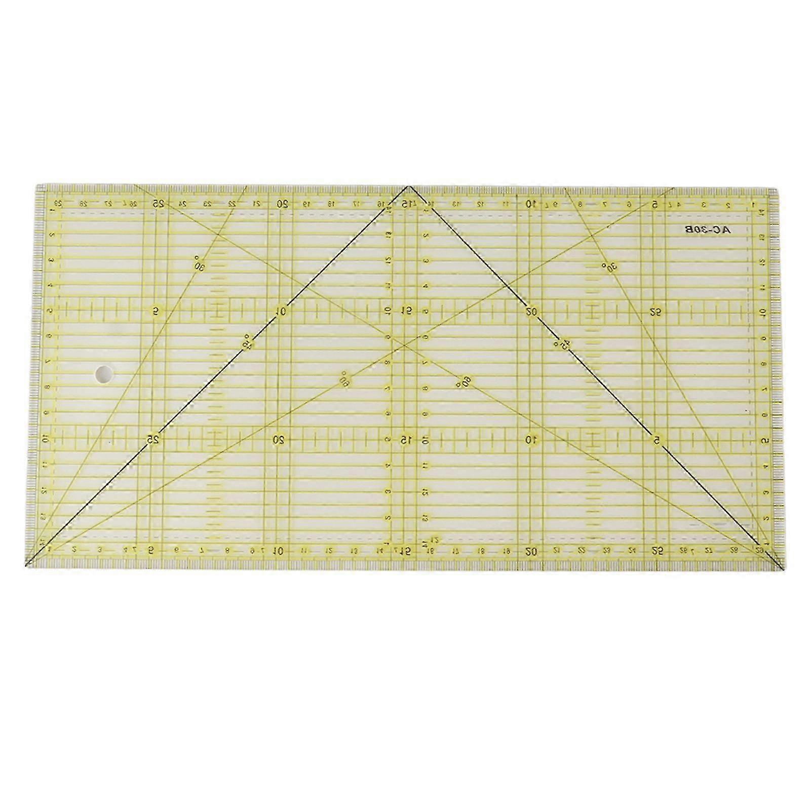Transparent Quilting Ruler for Sewing Measuring and Patchwork DIY Precise Scale