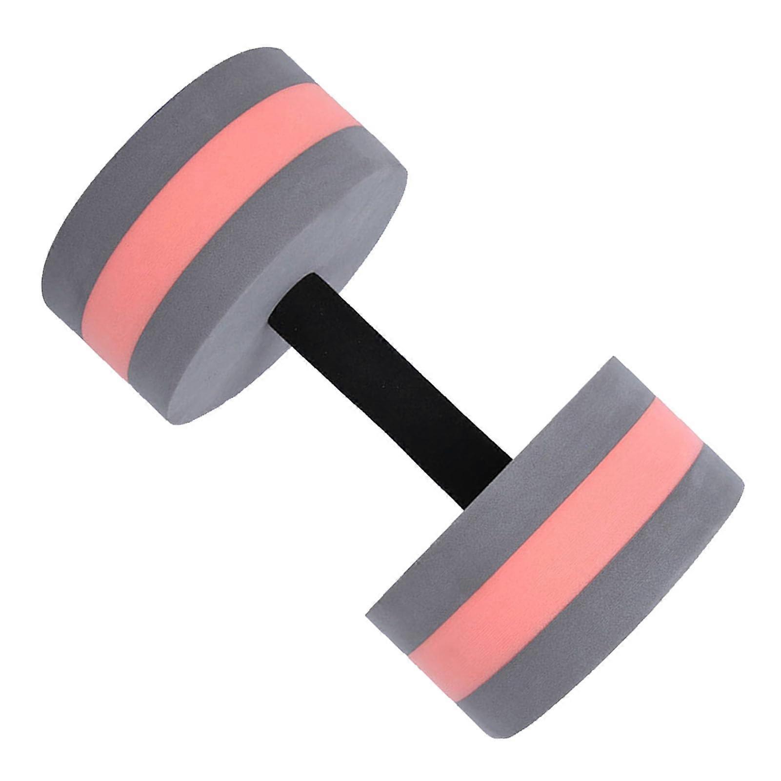 Foam Water Floating Dumbbell Fitness Equipment Increase Gray and red