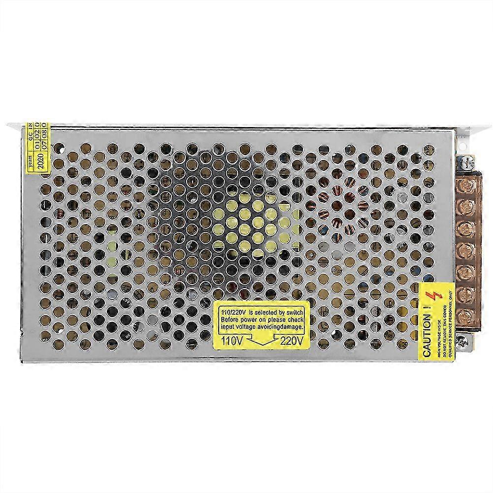 LED Power Supply Switch Driver with Bulb Transformer 100W-500W AC 110/220V to DC 12V (Compatible with 12V 12.5A)