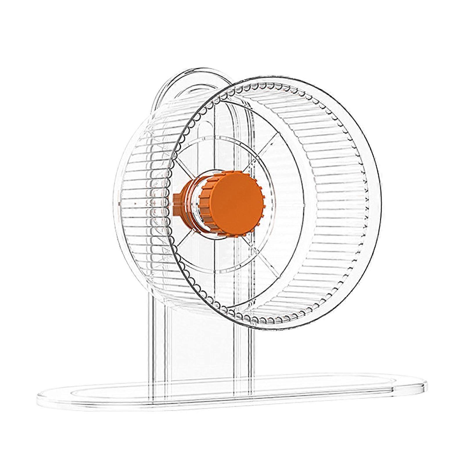 Hamster Wheel  Quiet Running Wheel for Pets, Durable Wooden Wheel for Syrian and Dwarf Hamsters, 12 cm