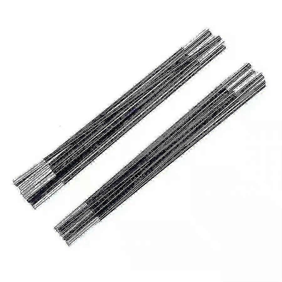 Universal Trampoline Fiberglass Rods to Replace Top Pole / Metal Ring - with Caps