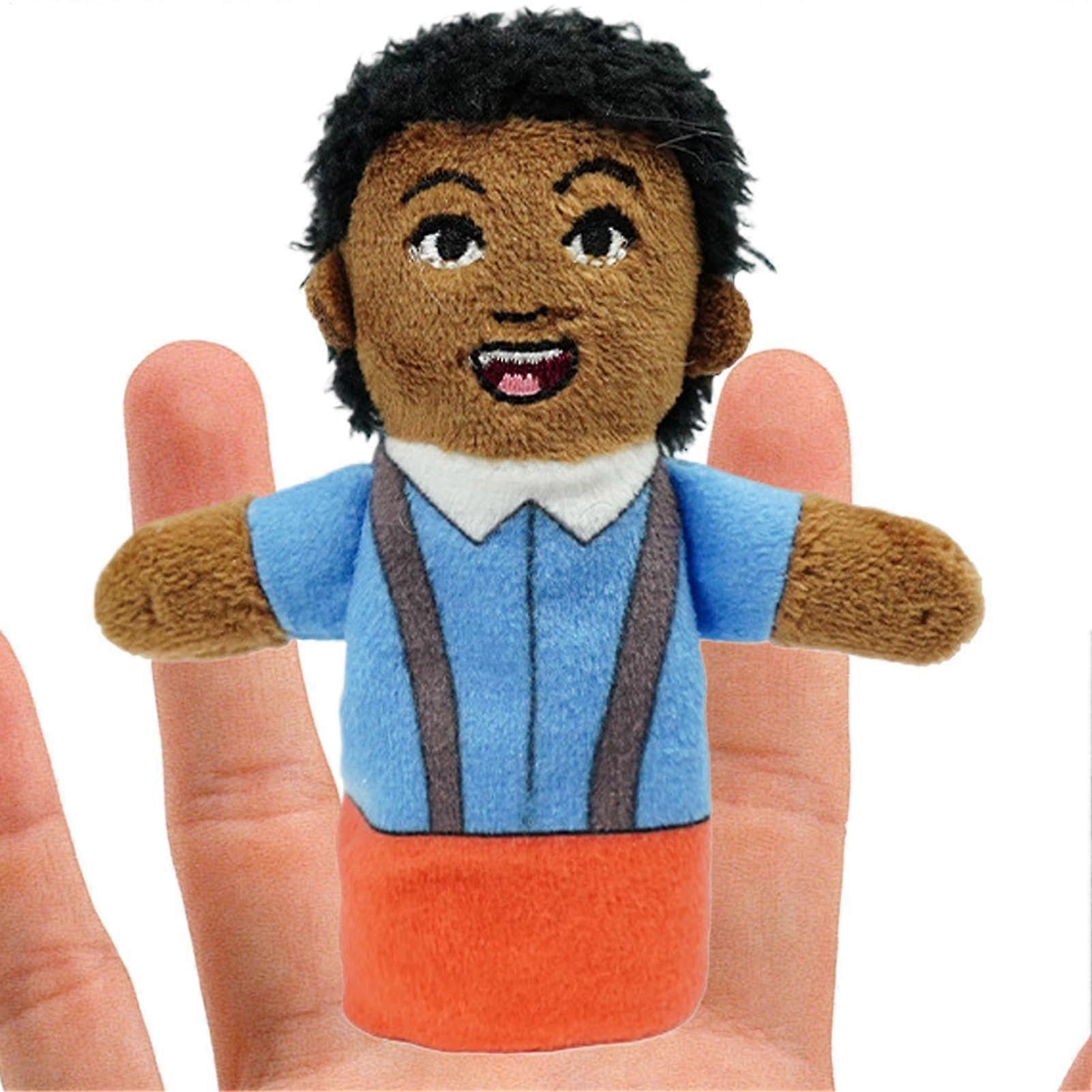 Plush Finger Puppets, African Figure Educational Dolls For Storytelling, Soft Interactive Puppets, Reading Accessories