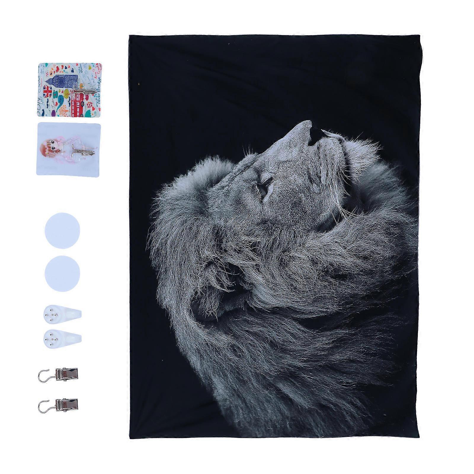 Room Decor Tapestry Polyester Pendant present Home Decoration Indoor Use 93x73cm Rectangular 1Set