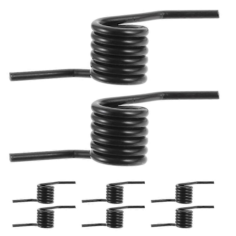 Heavy Duty Levelling Jack Parts Hydraulic Support Reinforcement Spring for Tool Enhancements DIY Enthusiasts 8Pcs Black