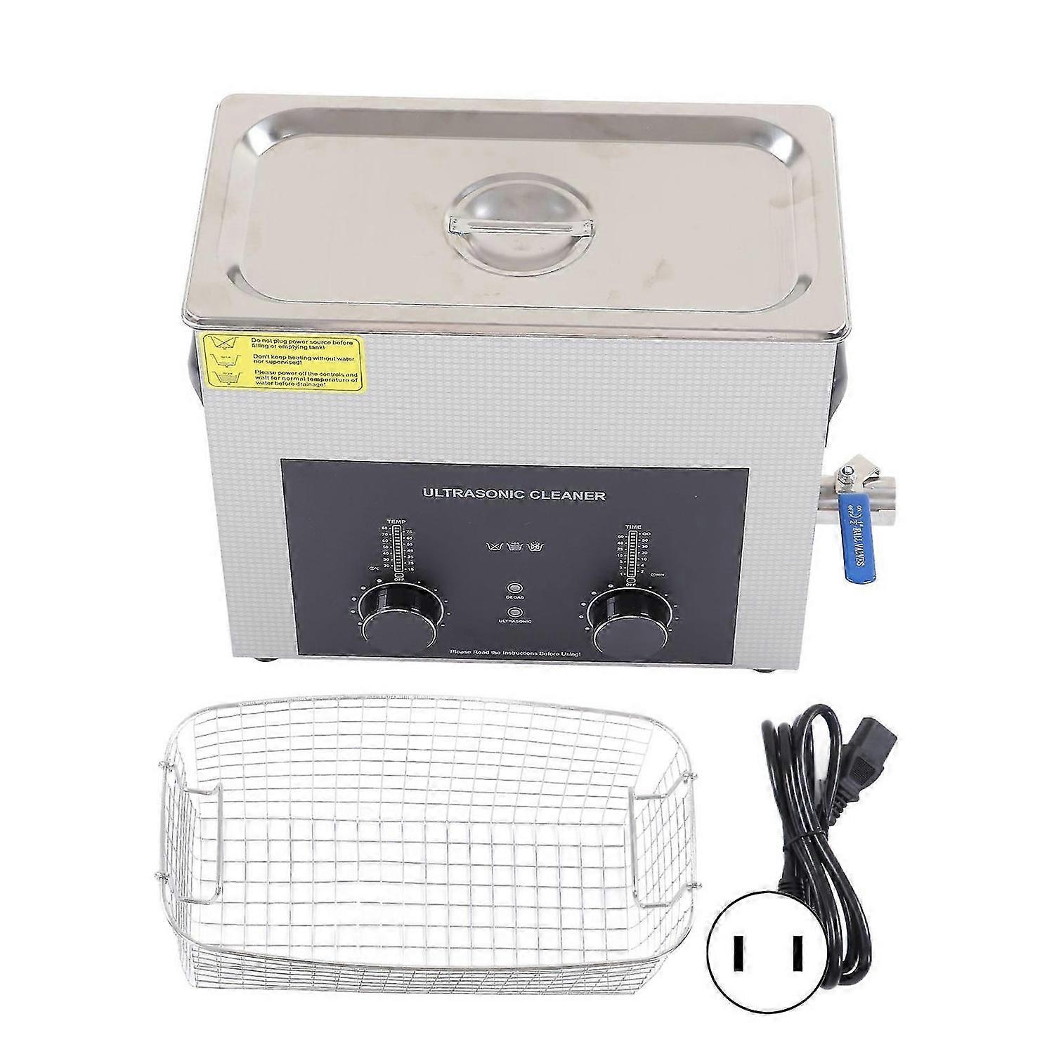 منظف Degas الميكانيكي بالموجات فوق الصوتية أنسنة تصميم مقاومة للخدش آلة تنظيف ديغاز 6.5 لتر قابس الاتحاد الأوروبي AC220V