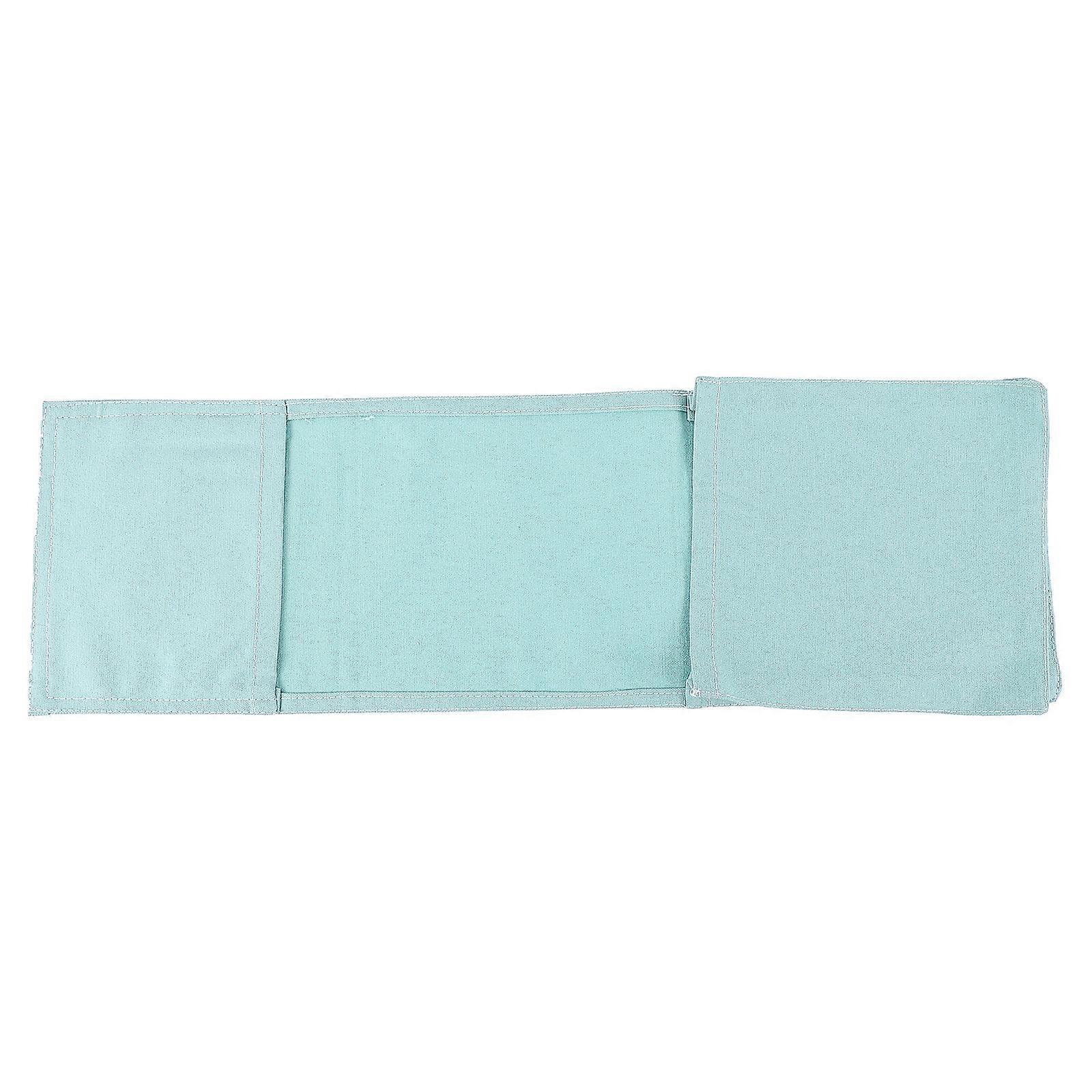 Arm Rest Organizer Sofa Arm Storage Bag Sky-Blue Minimalist Style Couch Organization 1pc