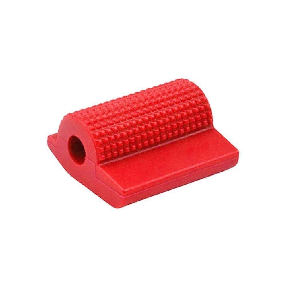 Universal Motorcycle Gear Shifter Protector for Tourers and Off-Road Bikes, 6PCS Red, Non-Slip, Durable Fit