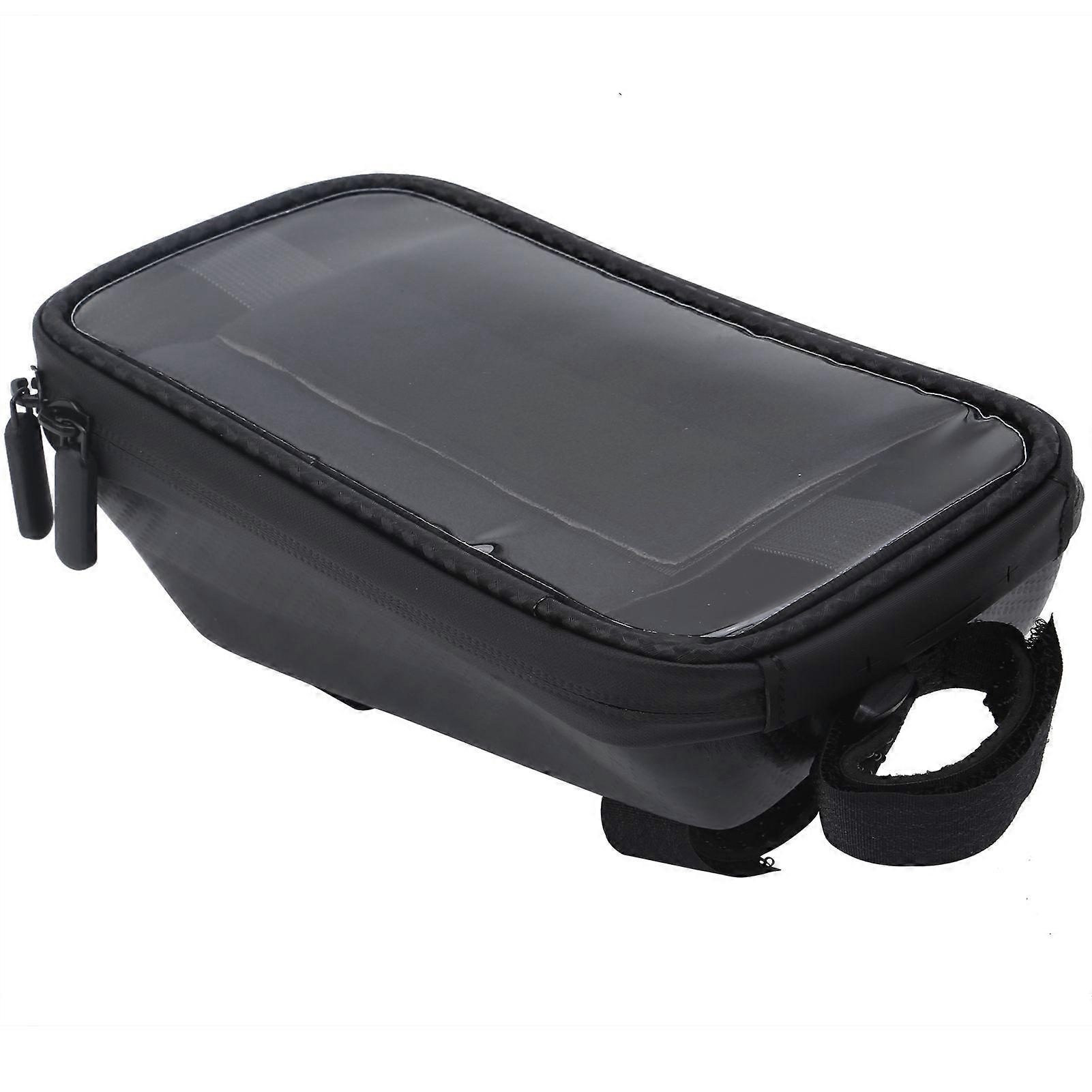 Bicycle Mobile Phone Hard Case Mountain Bike Front Frame Multi Functional Touchscreen BagYMQX)