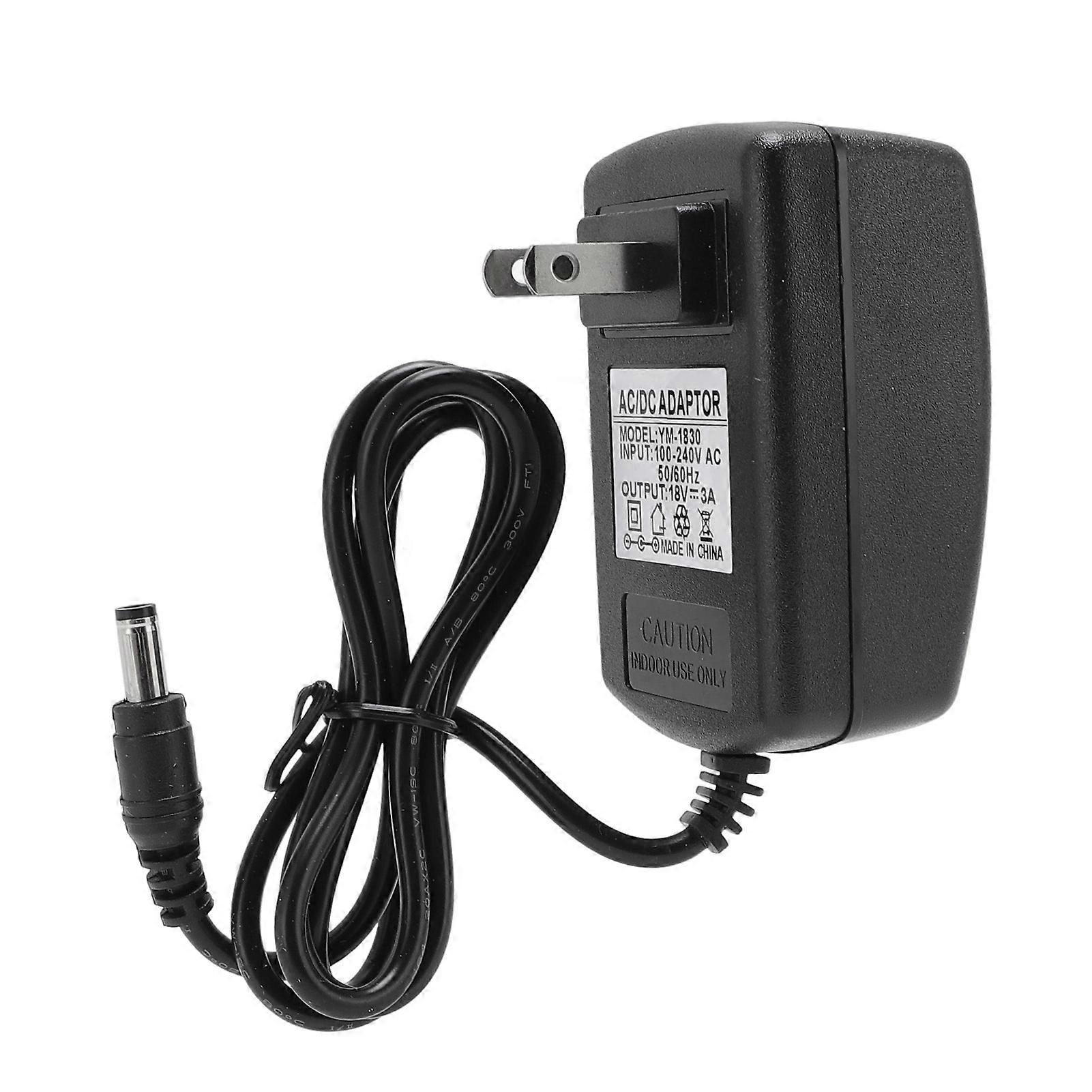 18V 3A Speaker Power Supply Adapter for LED Billboards, Consoles, and More - US Plug