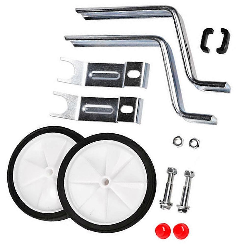 Fahrräder Stützräder Professional Design Kinderfahrrad Silber 30x15cm 1Set