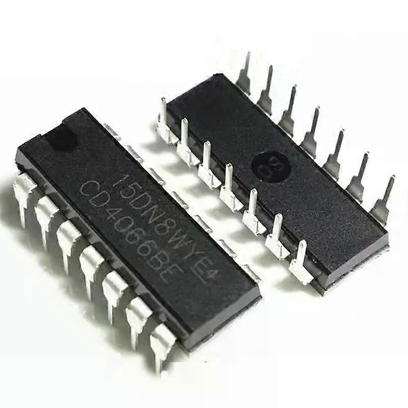 10PCS CD4066 CD4066BE DIP14 Quad Analoger Switch-Chip