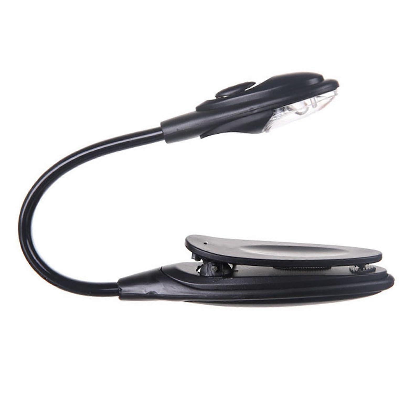 Desk Lamp Clip Light LED Eye Protection Adjustable Clamp Reading Lamp Portable for Bedroom Study with Flexible Neck