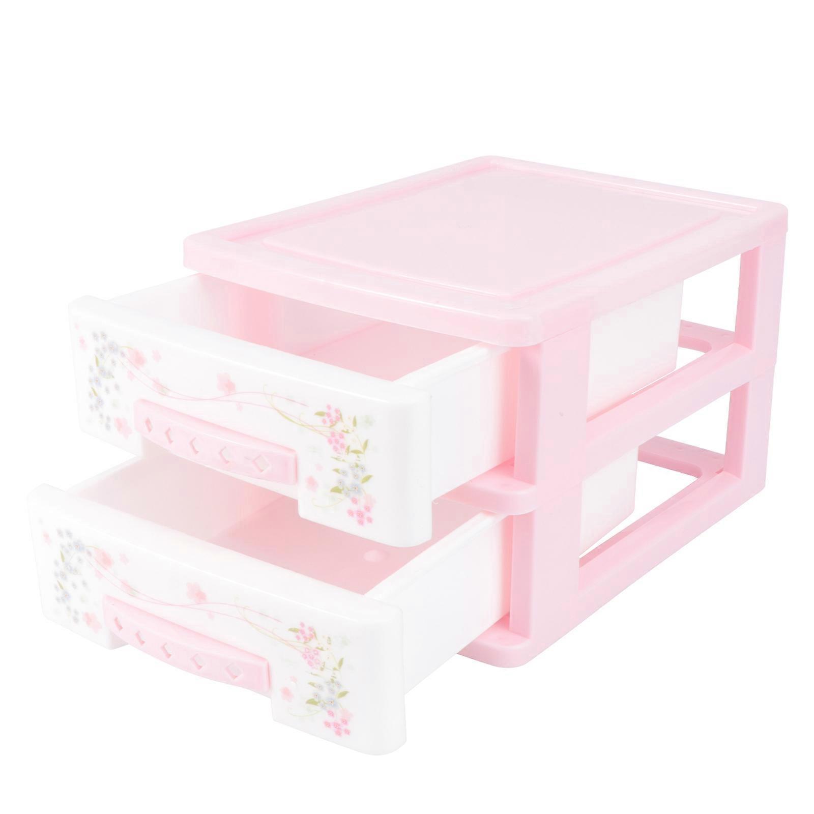 It sounds like you're describing a product listing for a **compact double layer makeup storage case**. Here's a refined and professional version of