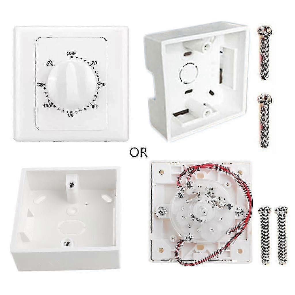 Timer Switch Mecânica Minutos Contagem Regressiva Desligar Automaticamente Desligue