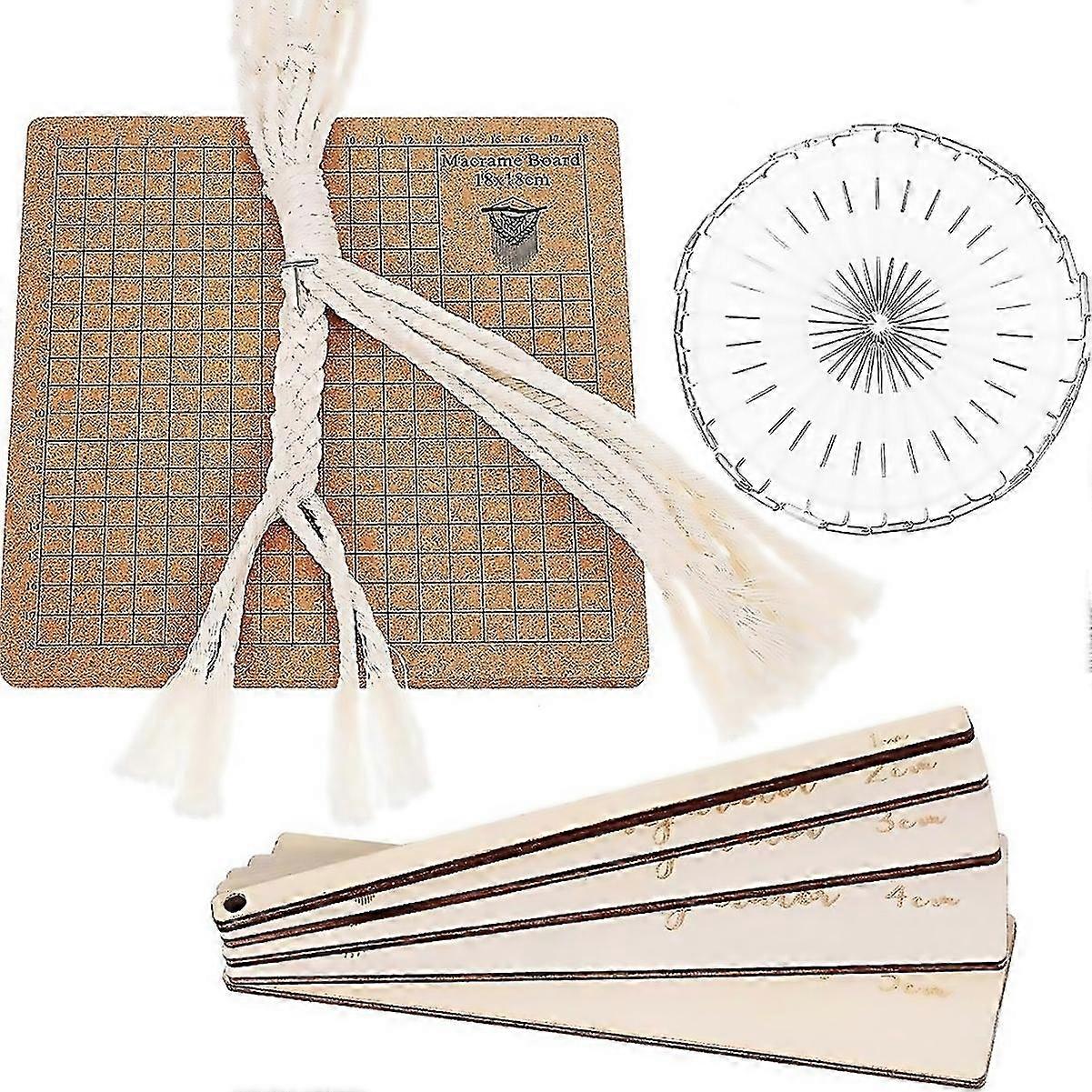 For Diy Macrame Kit With Macrame Board And Pins Kit Macrame Tools