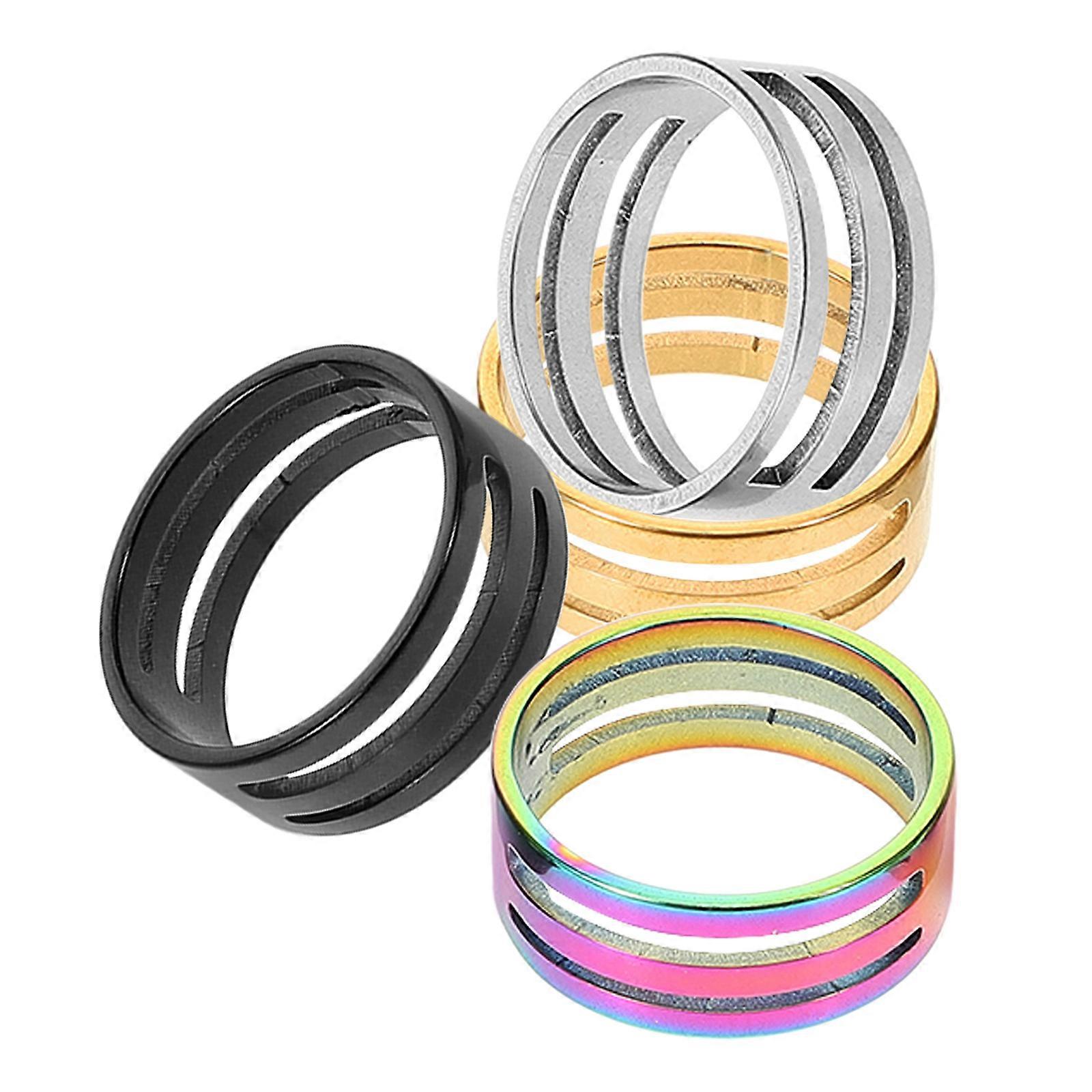 Jump Ring Opener Tool for Jewelry Craft Accessories 4Pcs Multi Color Stainless Steel