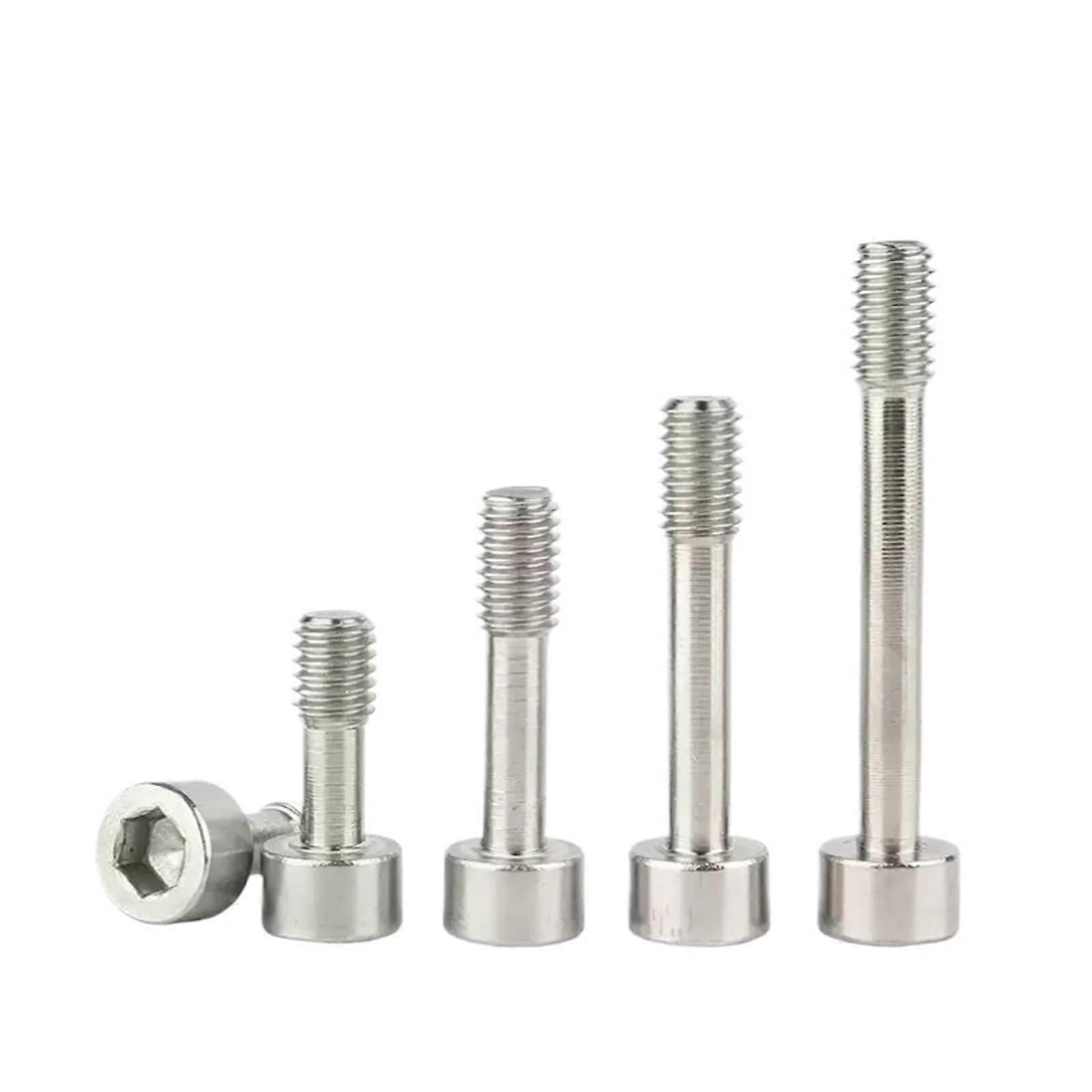304 Stainless Steel Hex Head Socket Cap Screws Bolt Partial Threads M2 M2.5 M3 M4 M5 M6 M8 (60mm) M6 - 2pcs 60mm