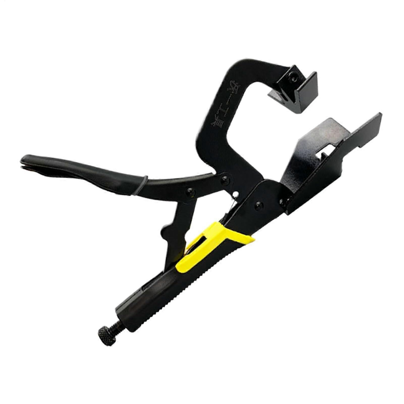 Right Angle Clamp, Ergonomic Non-Slip Positioning Tool for Wood Joinery and Furniture Construction, Adjustable for Door Frames