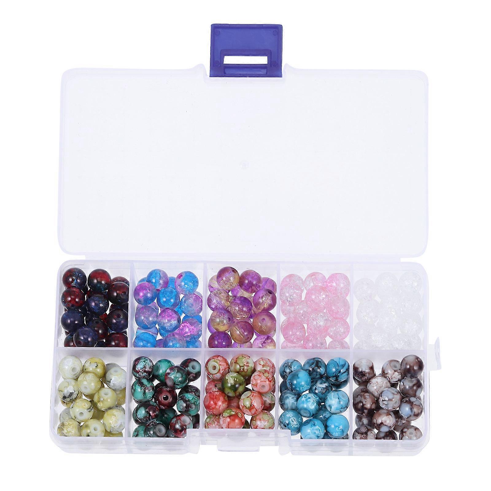 200pcs Natural Stone Beads for DIY Jewelry Making – Floral Snowflake Design, Simple Elegant Style for Crafts and Accessories
