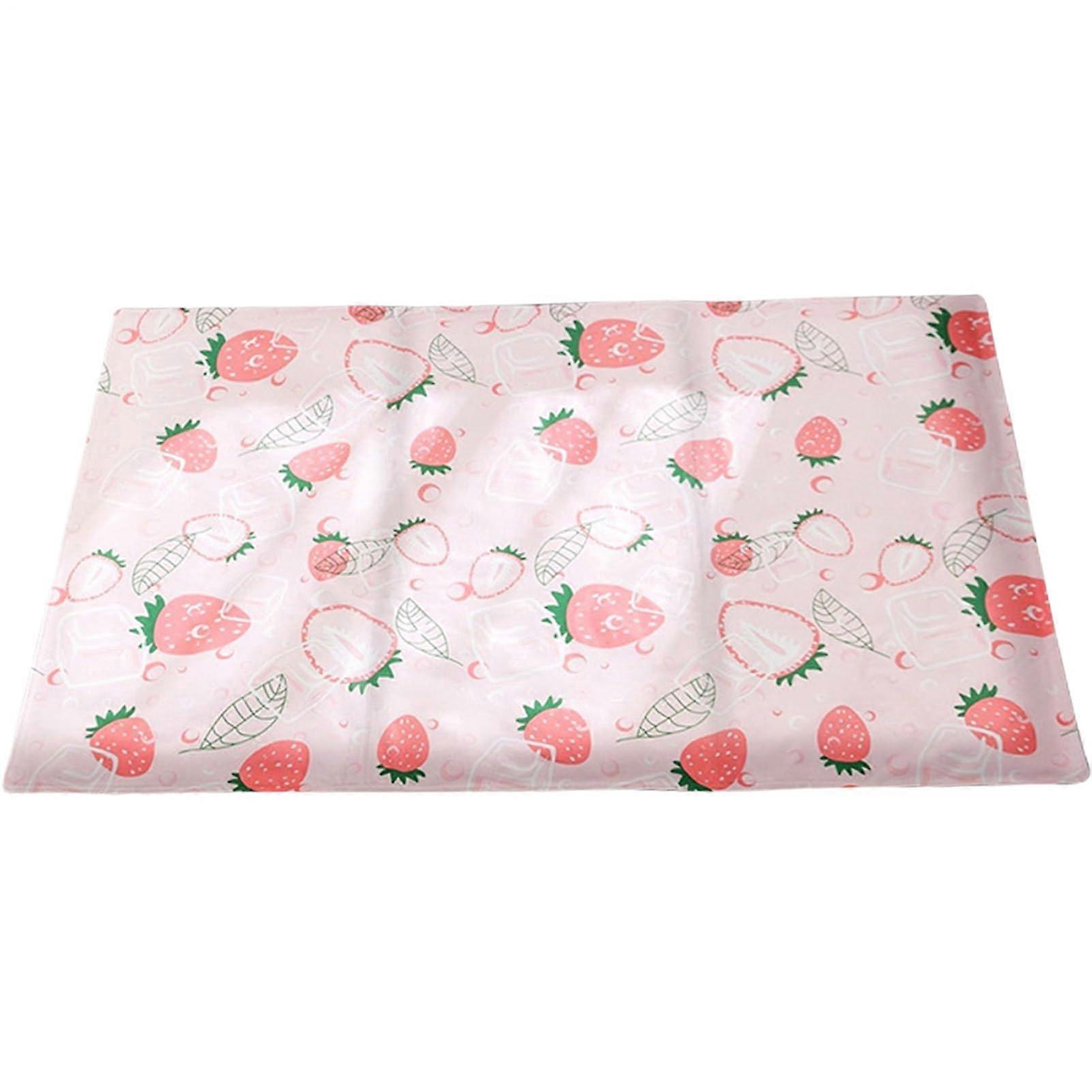 Pet Cooling Bed for Summer, Comfortable Play Pad, Washable Bed for Kittens, Portable NonSlip Mat