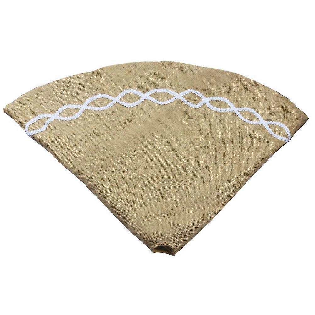 Festive Tree Apron Christmas Holiday Environment Friendly Reusable 48x48x0.07Inches 1Pack