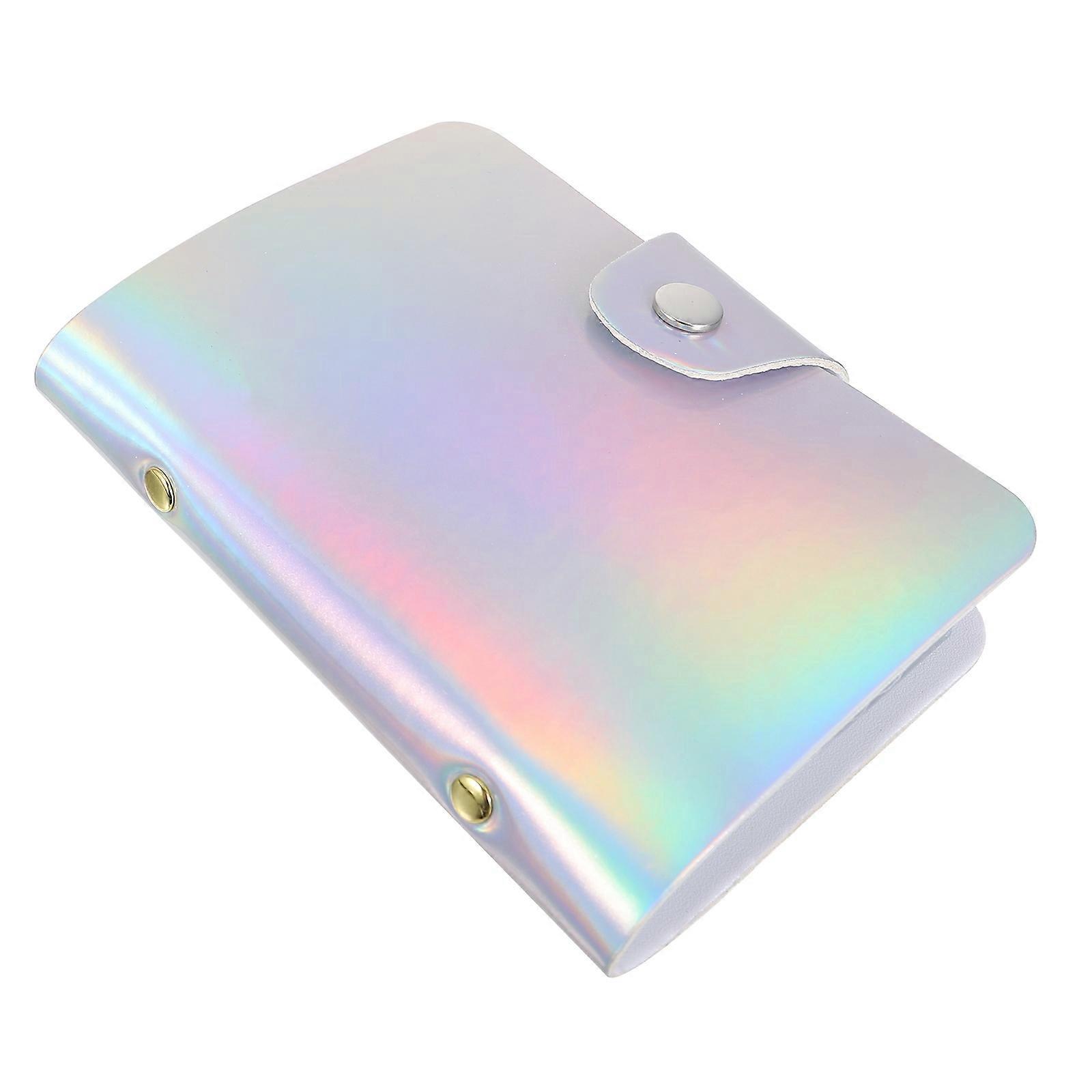 Nail Art Plates Bag for Stamping Cards Made of Multi Color Can Hold 20 Sheets 6.5 x 12.5CM