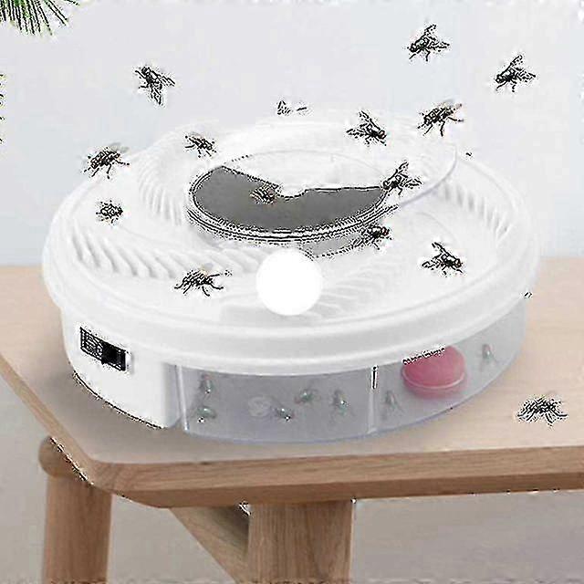 Automatic insect trap compatible with garage - Electric fly killer with replaceable board