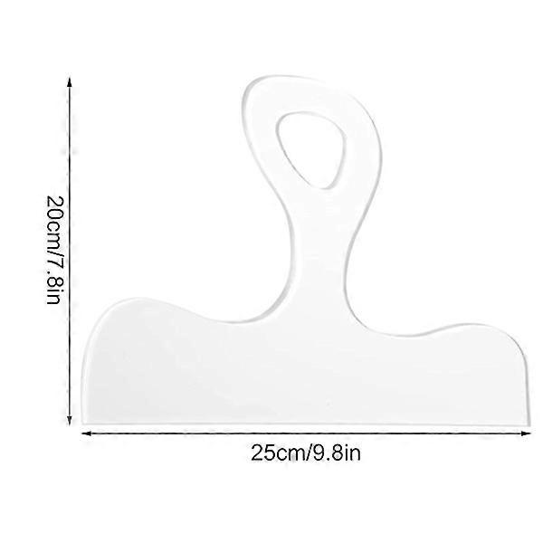 Floor and Steam Cleaning Accessories Mall Acrylic Handle Cutting Board Router Template Angled Curvy