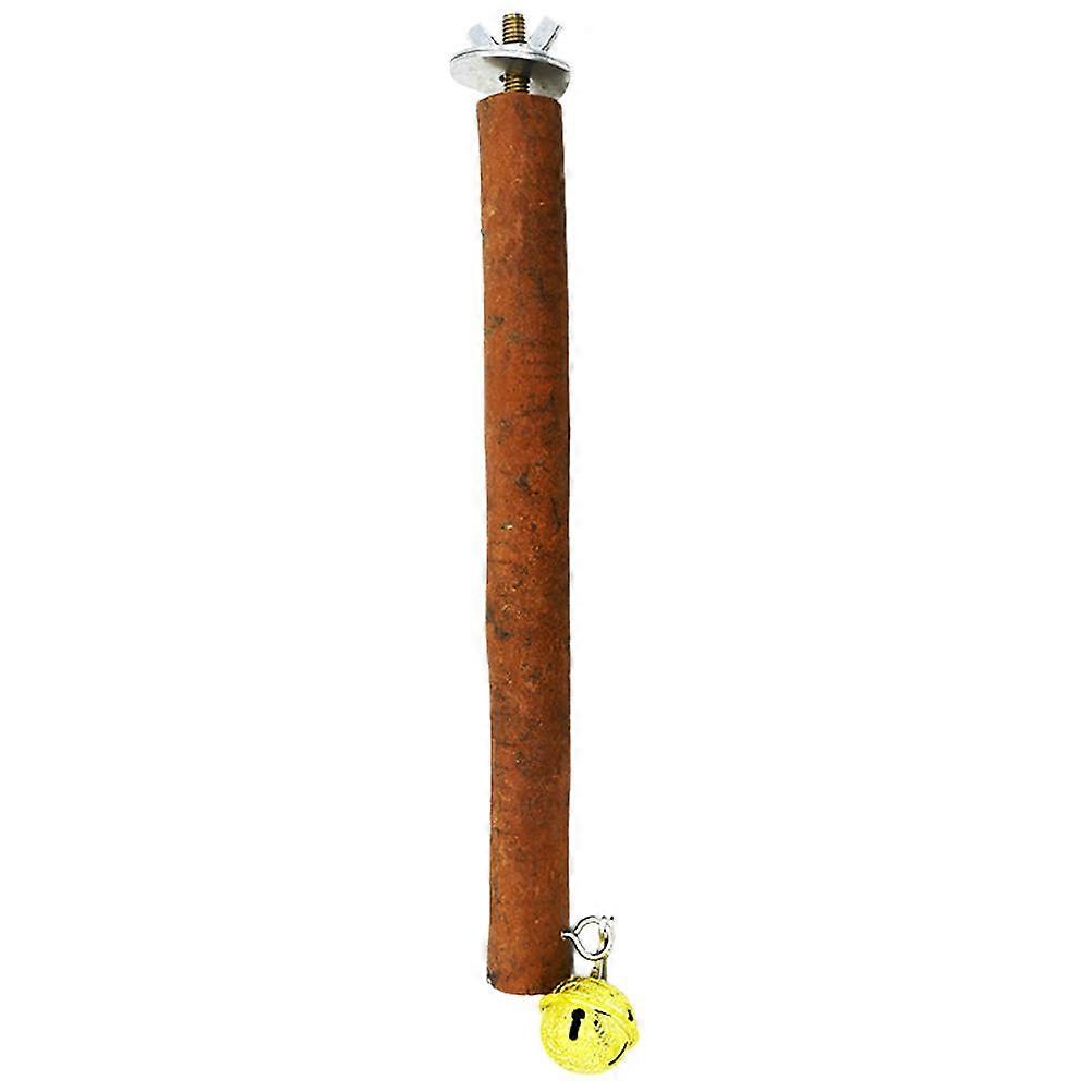 Natural Wood Parrot Perch Stand for Bird Cage – Durable, Easy Install Bird Platform Accessory for Parrots and Birds