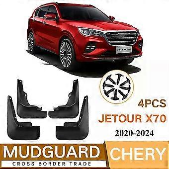 unique For CHERY JETOUR X70 2020-2024 2022 23 Mud Flaps Splash Guard Mudguards MudFlaps Front Rear Fender Auto Styling Car Accessories