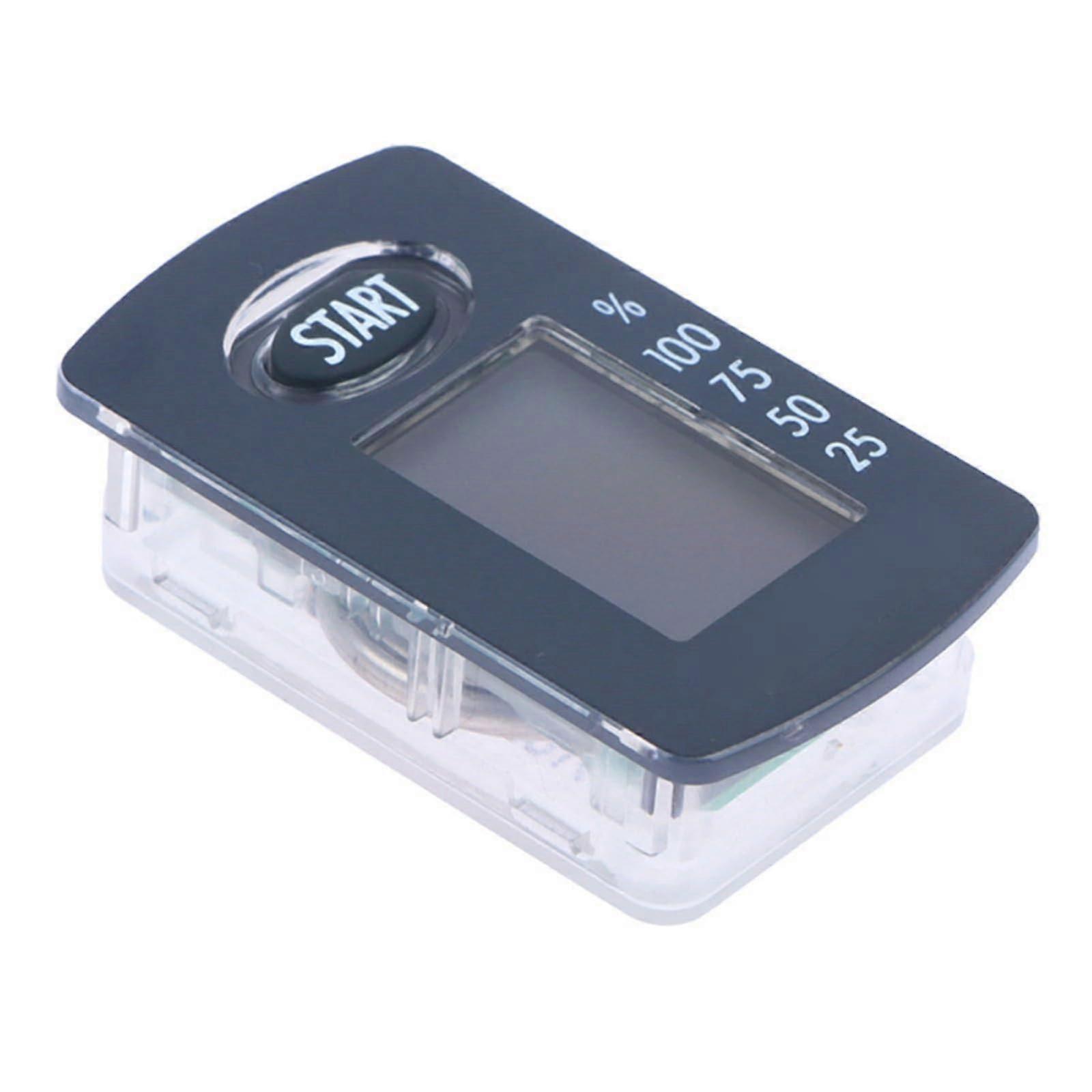 Smart Water Jug Timer Lid - Clear Digital Display with Button Controls (Model 7895)