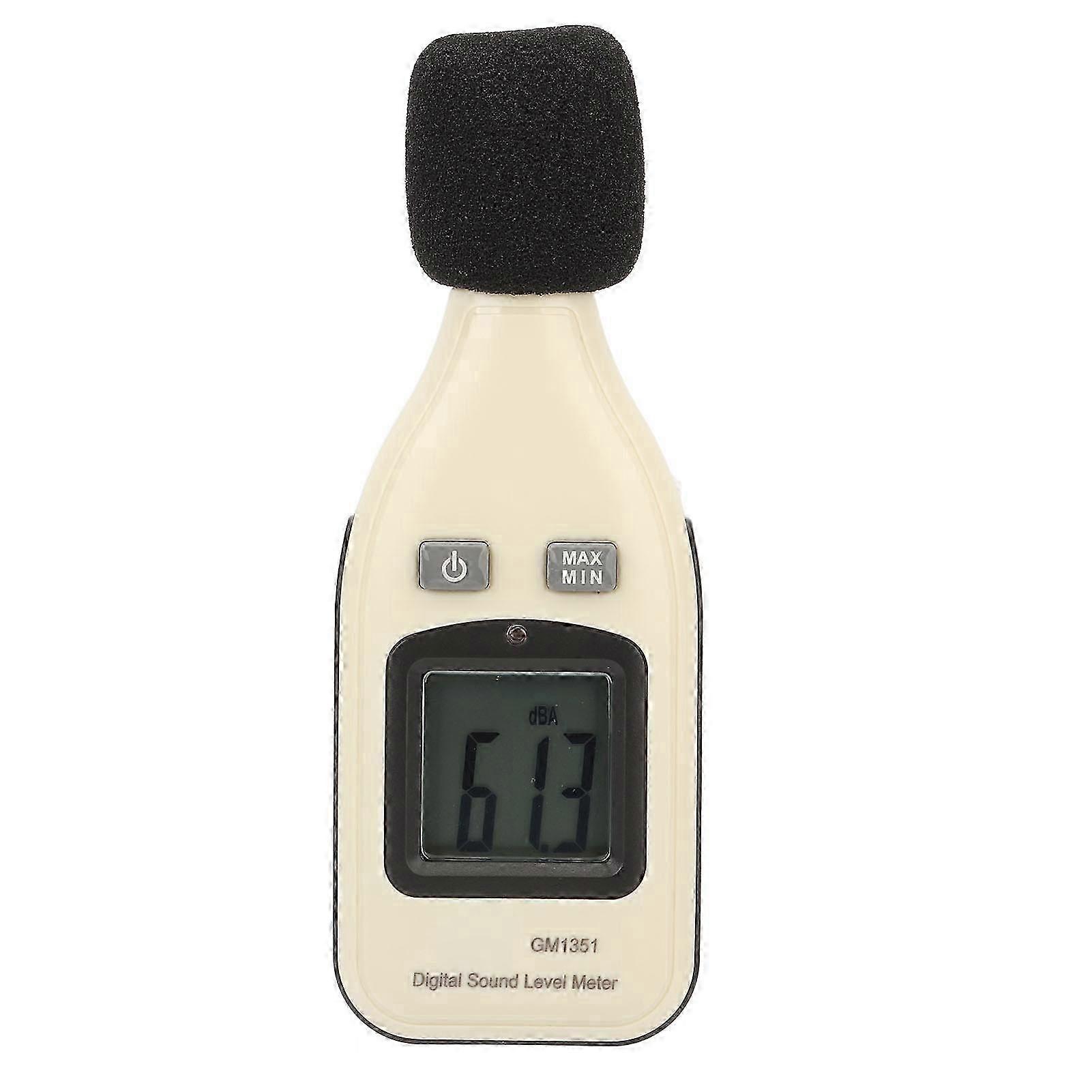 Decibel Meter 30 to 130 DB Range 0.1dB Accuracy Backlit LCD Portable Sound Level Meter SZRH A-GB