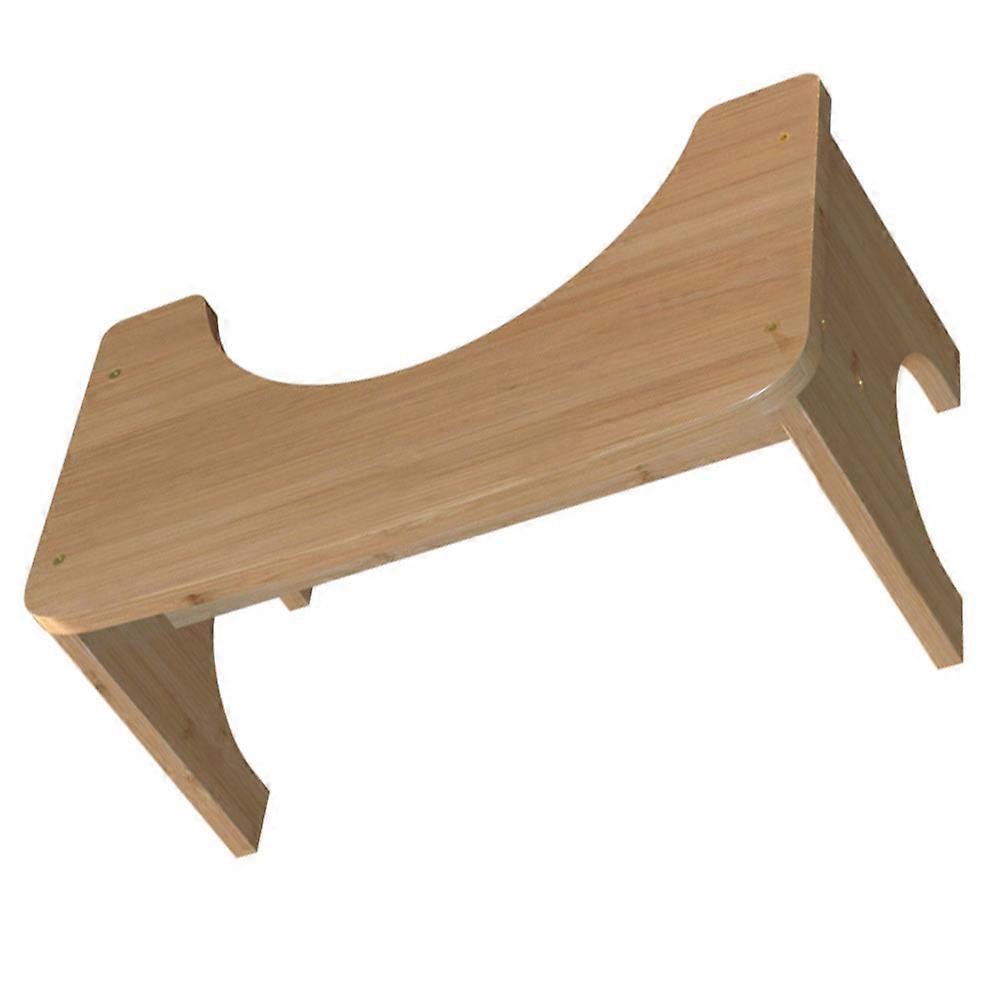 Sturdy Toilet Stool for Bathroom Compact Space Saving Footstool for Potty Training & Elimination Support